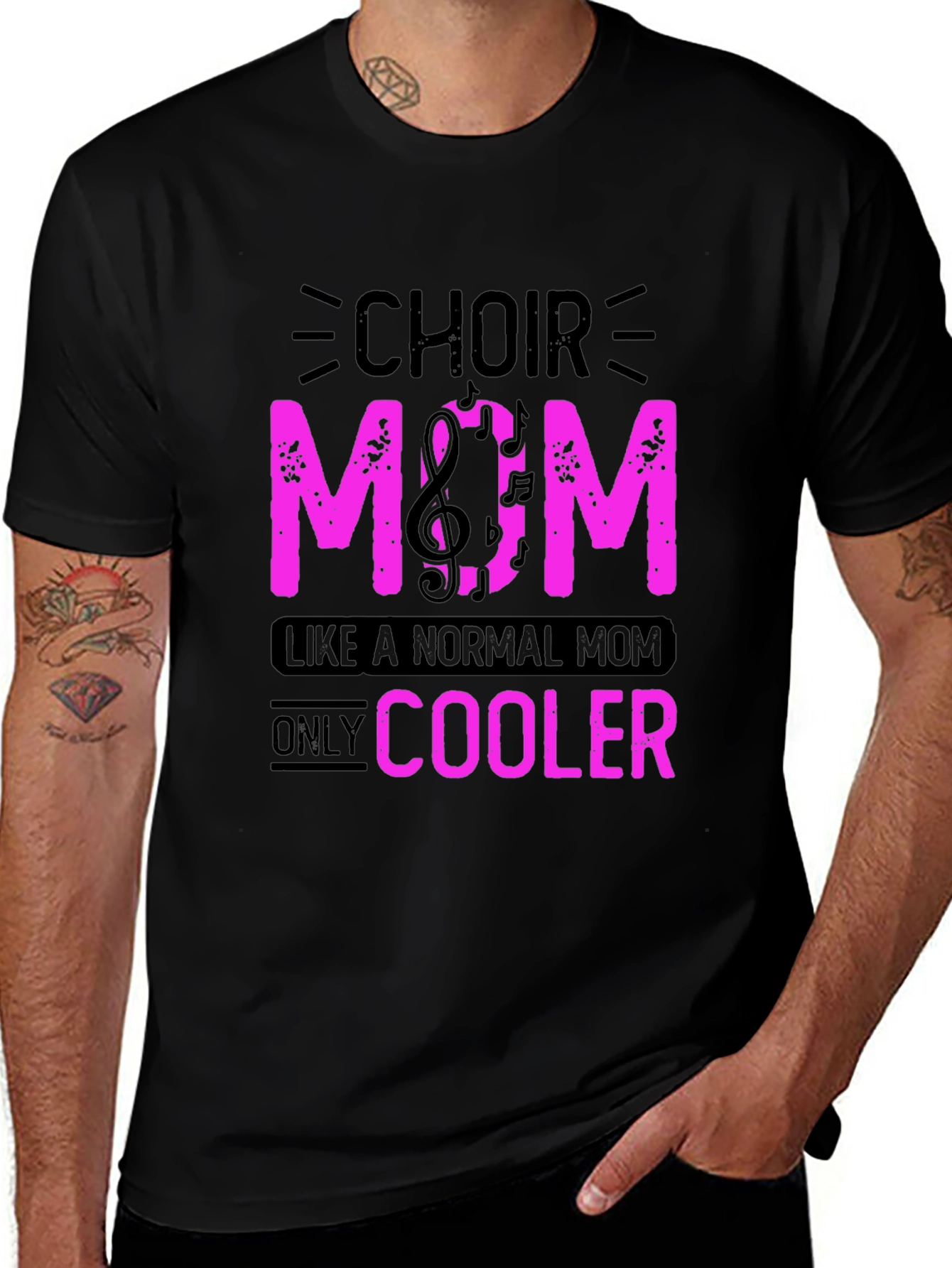 Choir Mom T-Shirt - Cool Music Lover Tee