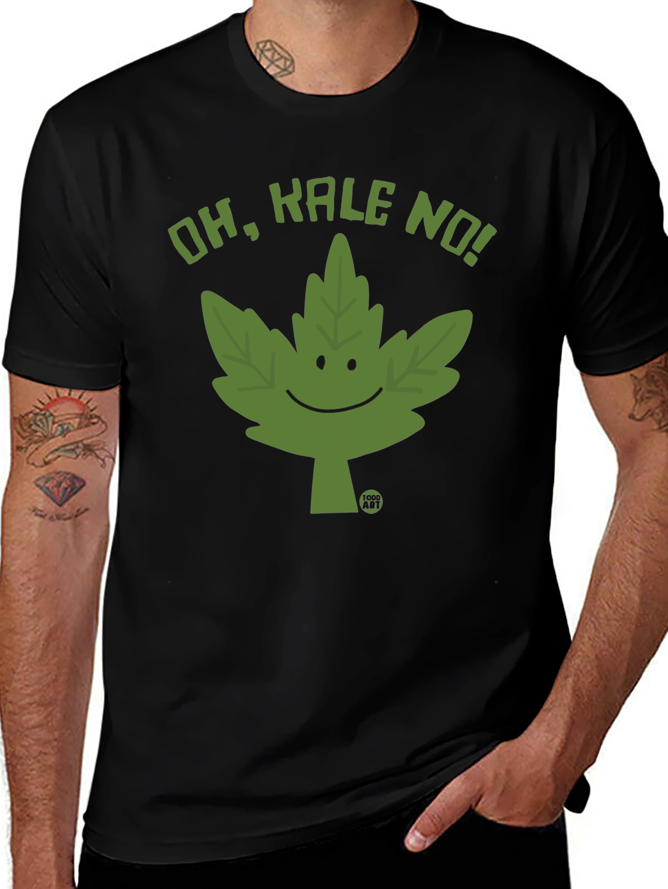 Variant 16 of Oh Kale No! Graphic T-Shirt
