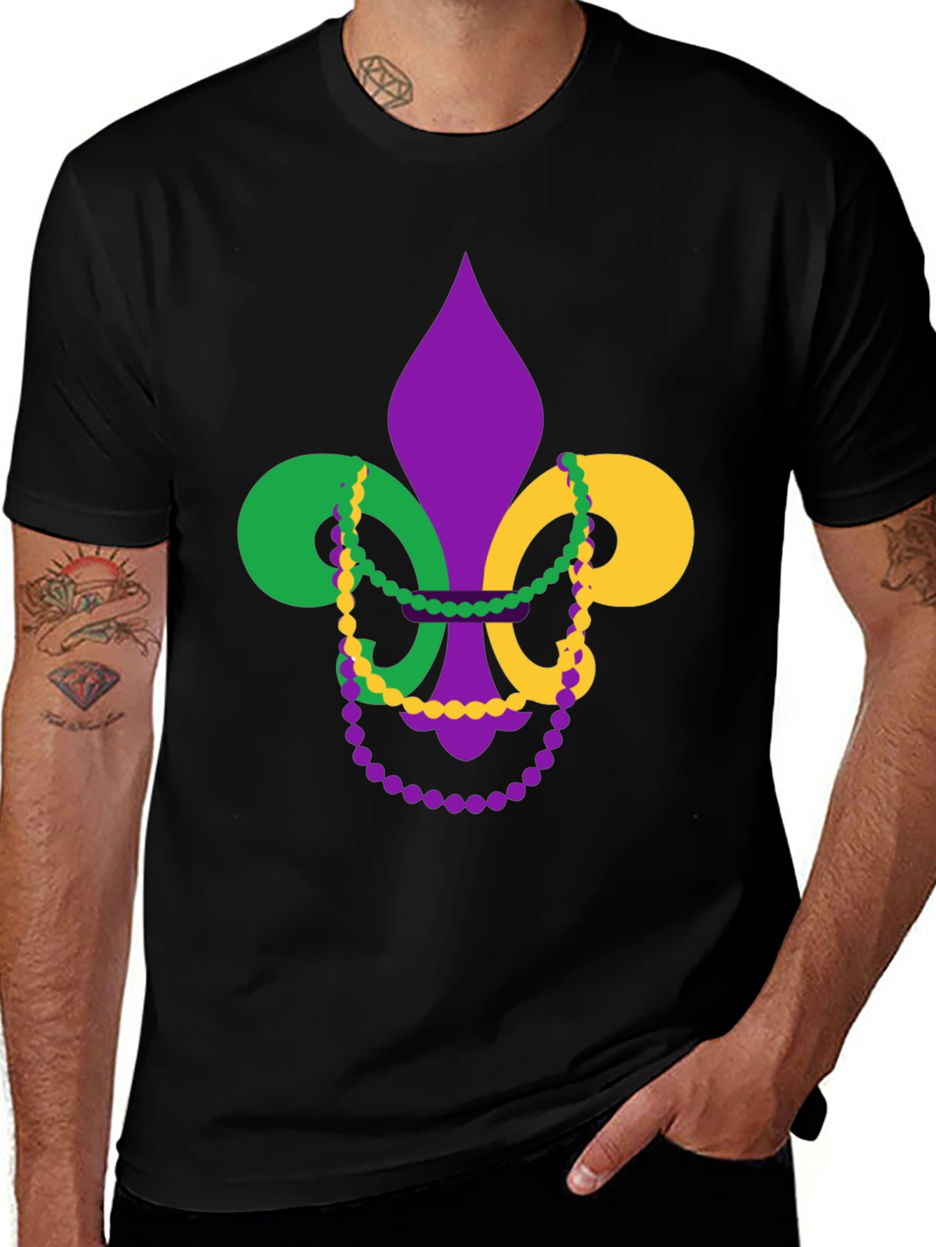 Mardi Gras Fleur-de-lis T-Shirt