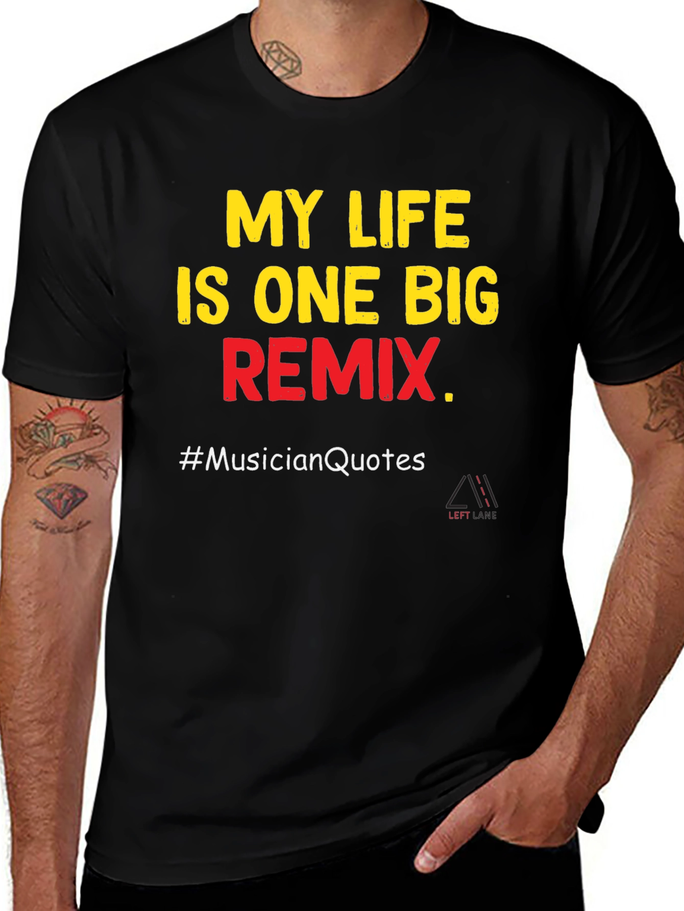 Variant 10 of My Life is One Big Remix T-Shirt