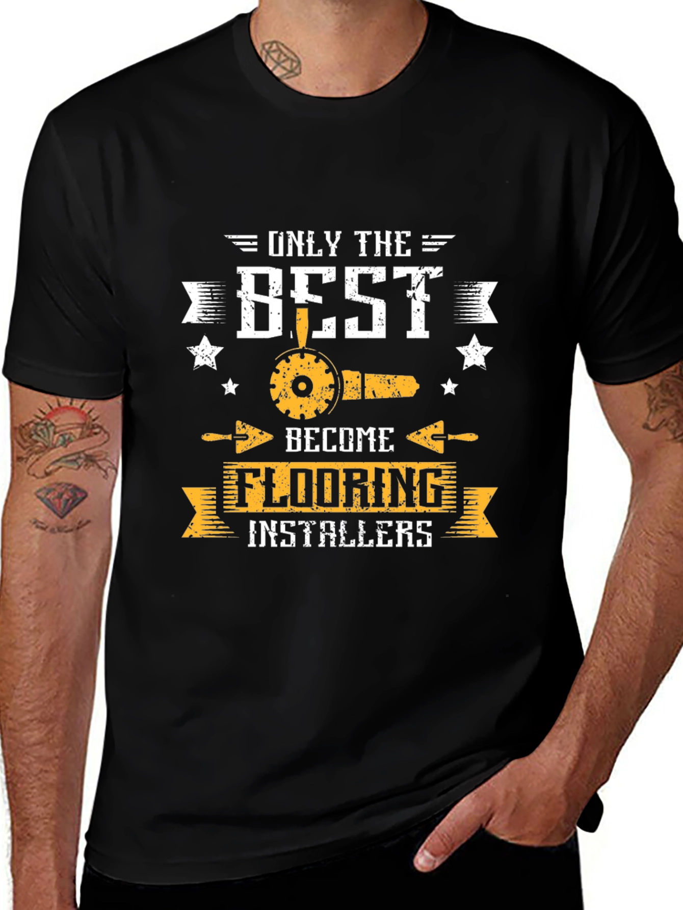 Flooring Installers Graphic T-Shirt