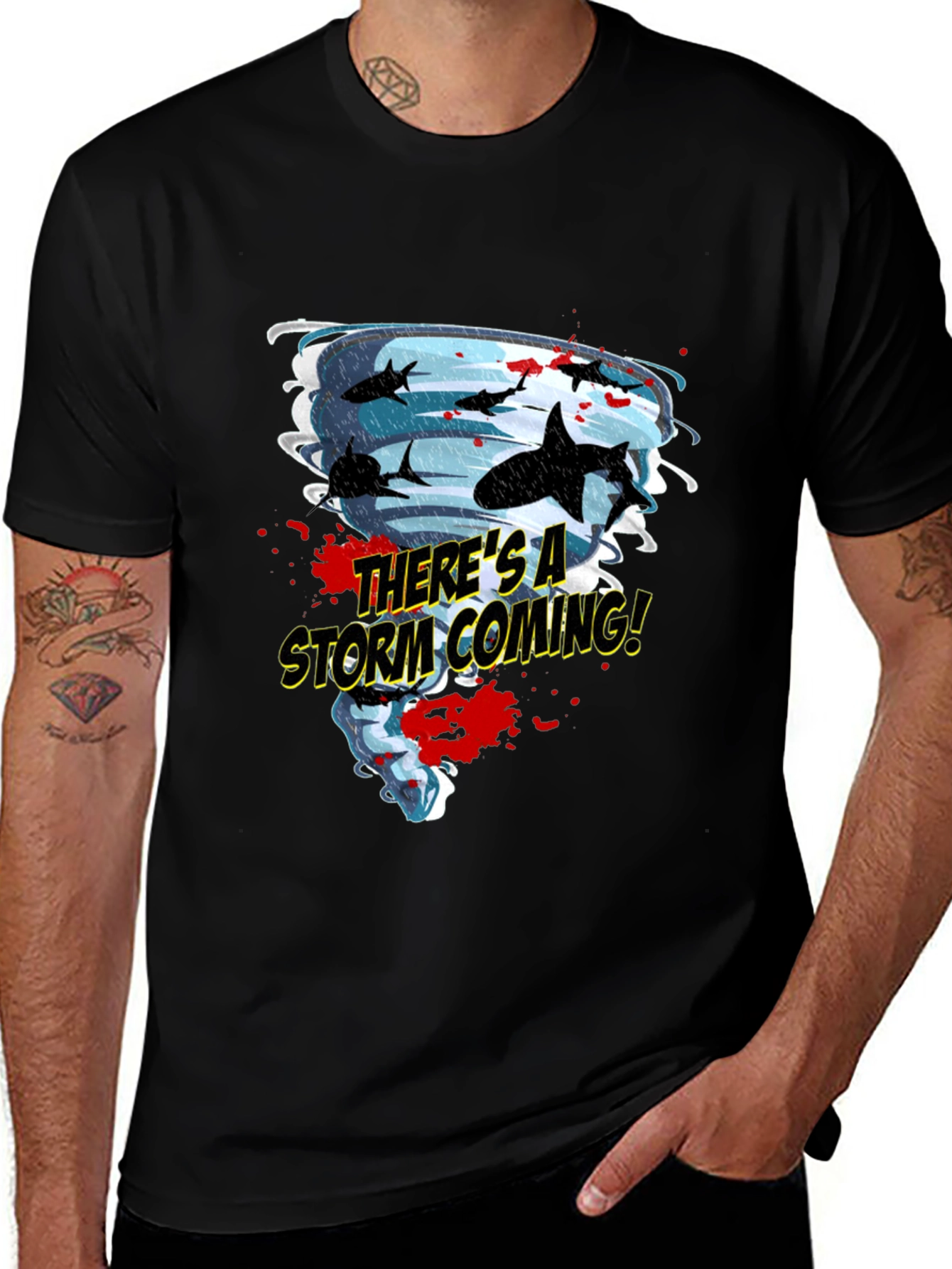 Variant 21 of Sharknado Graphic T-Shirt