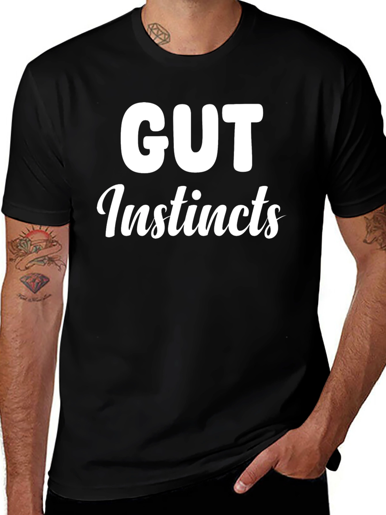 Variant 17 of Gut Instincts Graphic T-Shirt