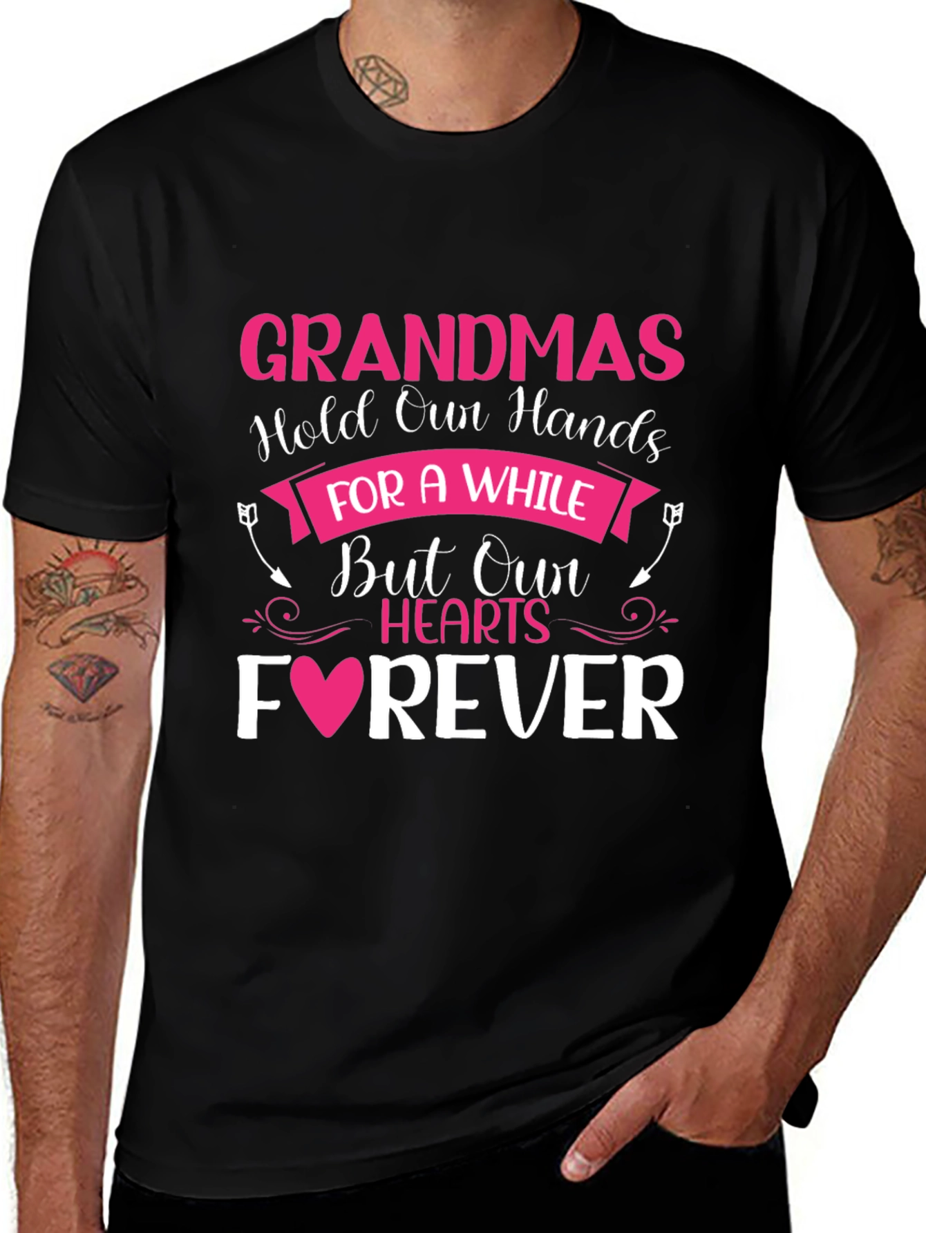 Grandma's Love T-Shirt: Hold Our Hearts Forever
