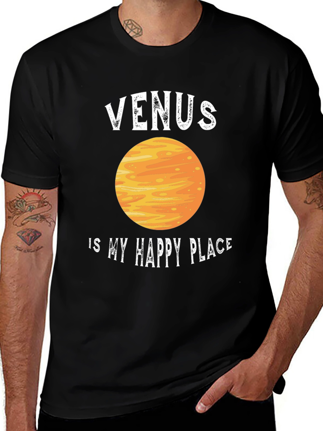 Venus is My Happy Place Graphic T-Shirt