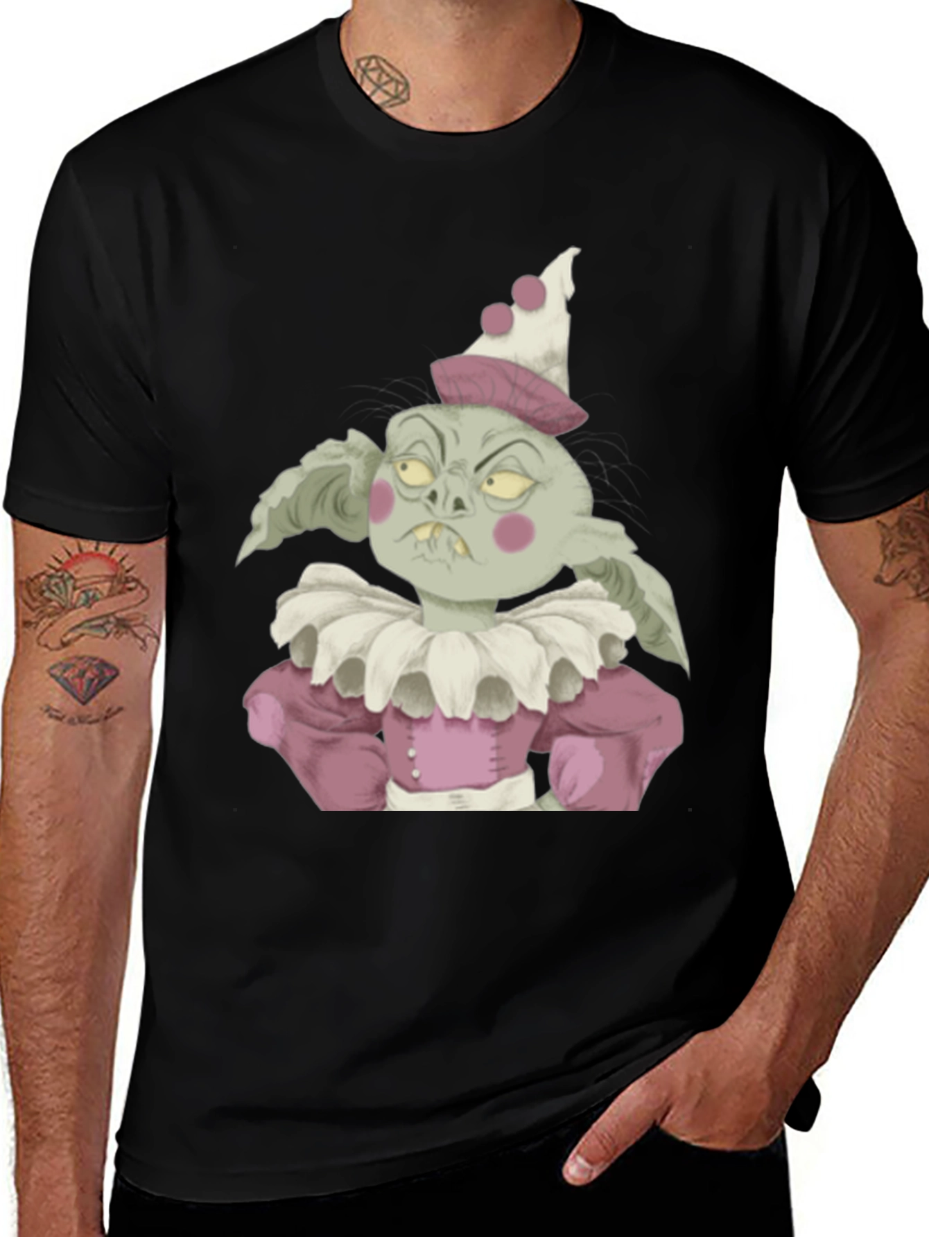 Variant 3 of Clown Goblin Graphic T-Shirt