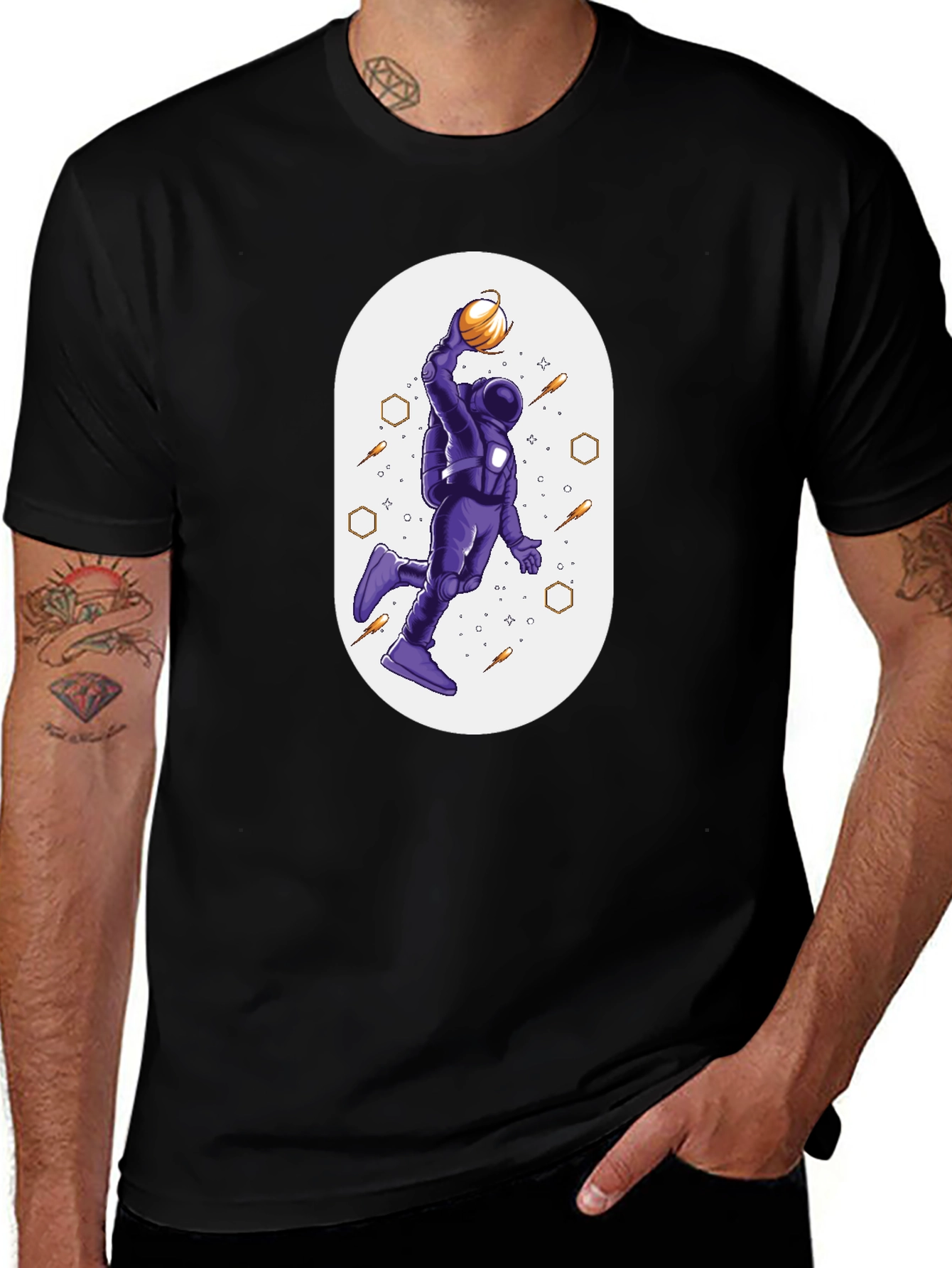 Variant 11 of Astronaut Dunk T-Shirt