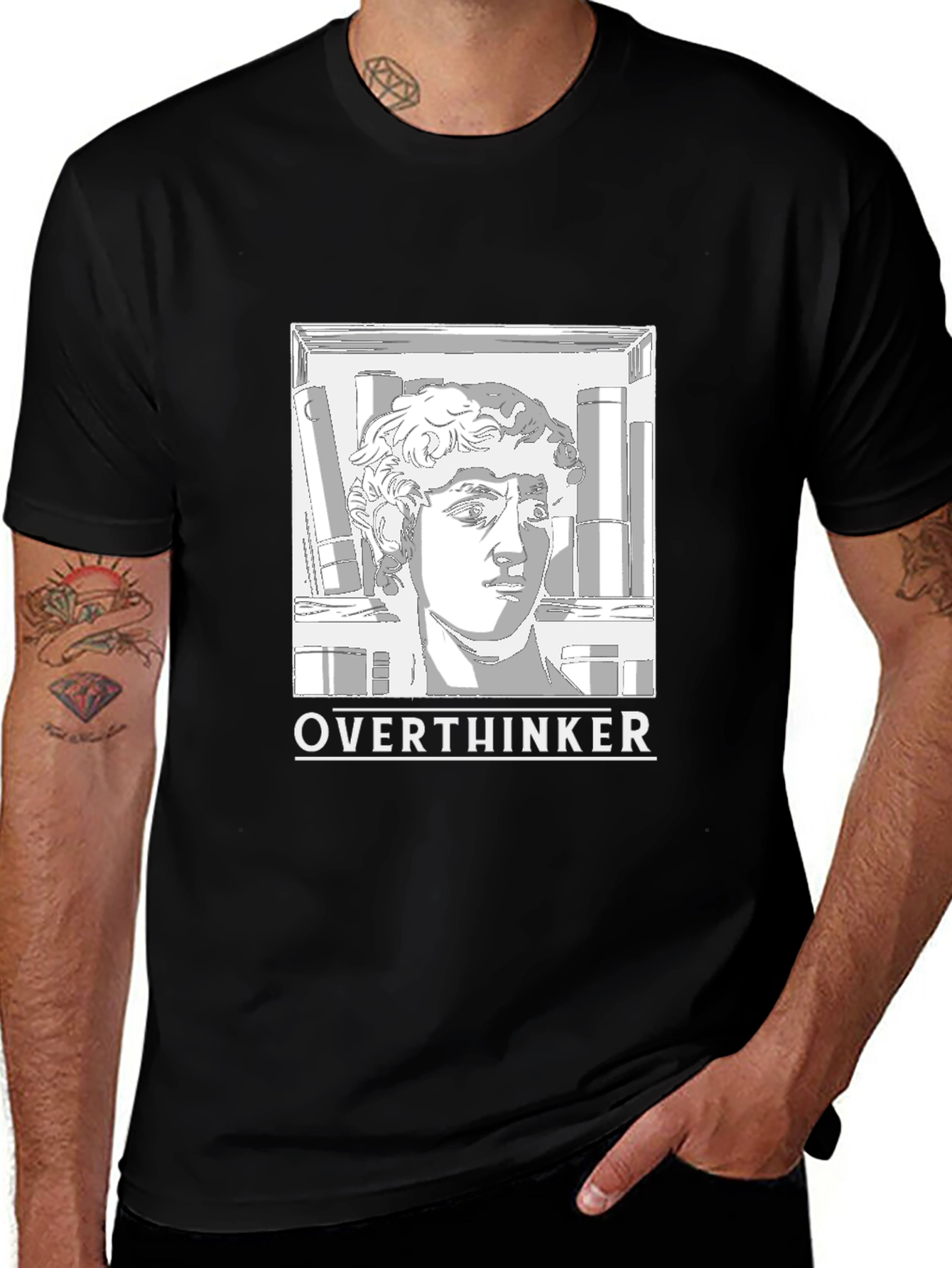 Overthinker T-Shirt - Artistic Graphic Tee