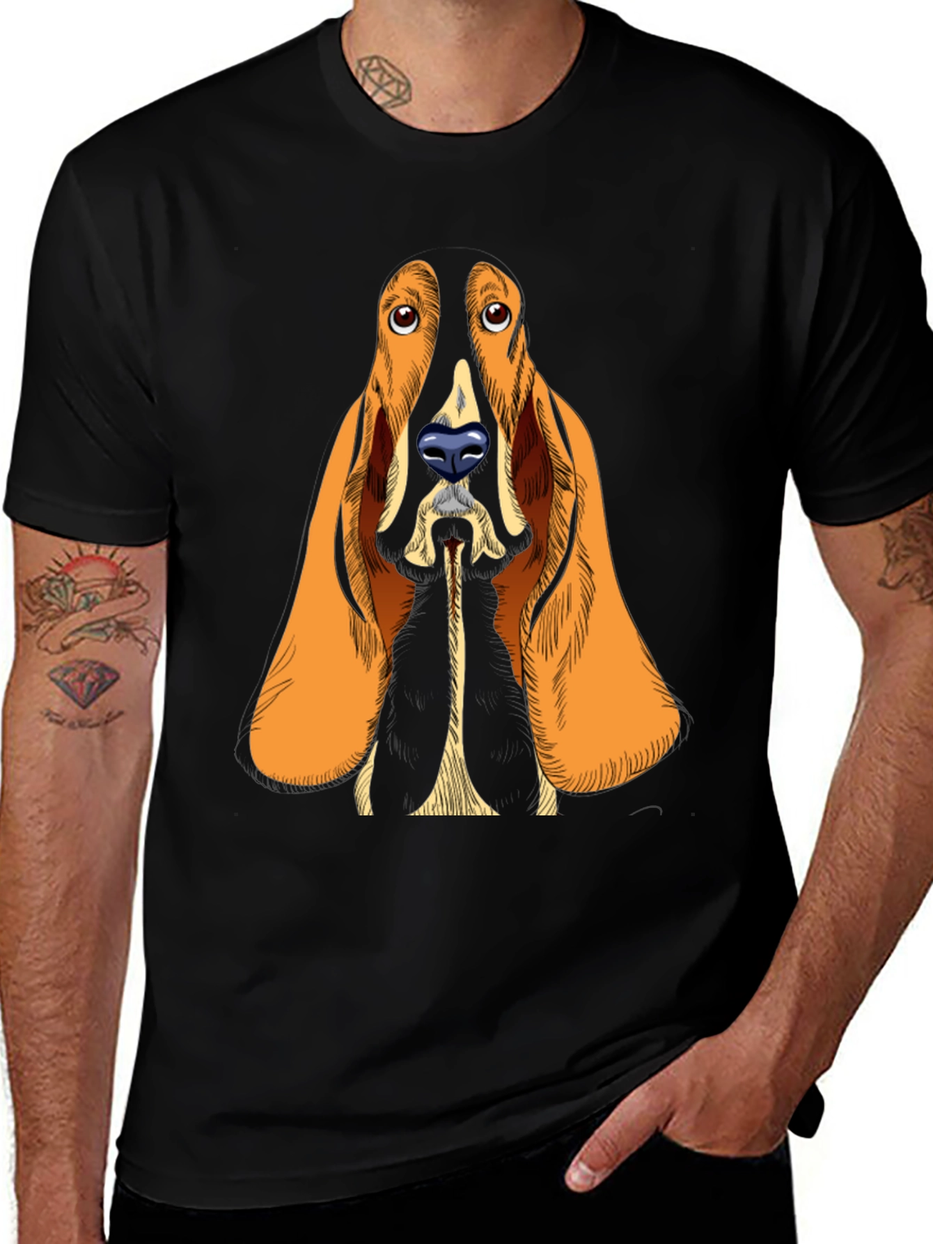 Variant 30 of Dog Graphic Print T-Shirt - Unique Canine Design