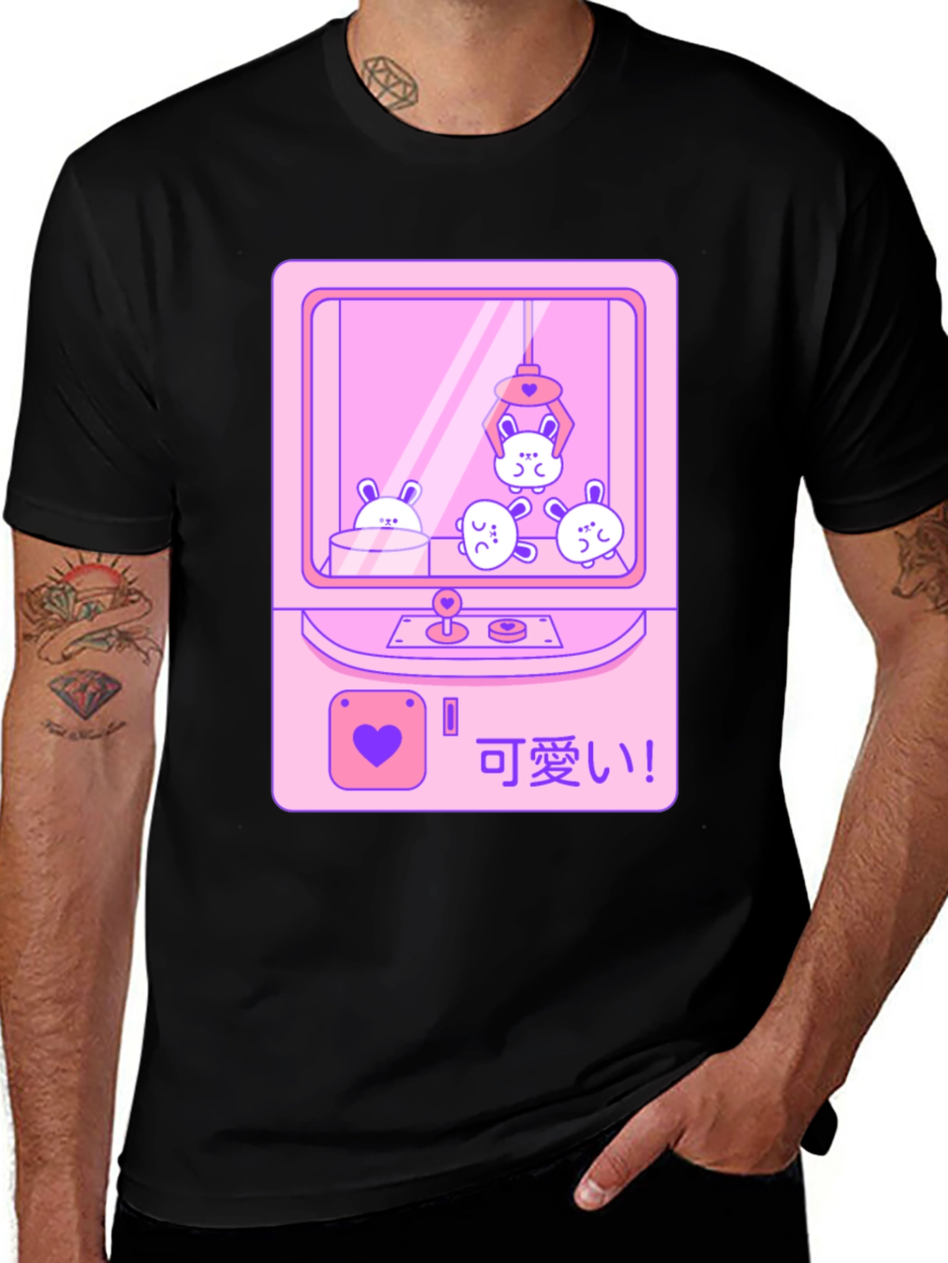 Variant 16 of Kawaii Crane Game T-Shirt - Cute Japanese Style Tee