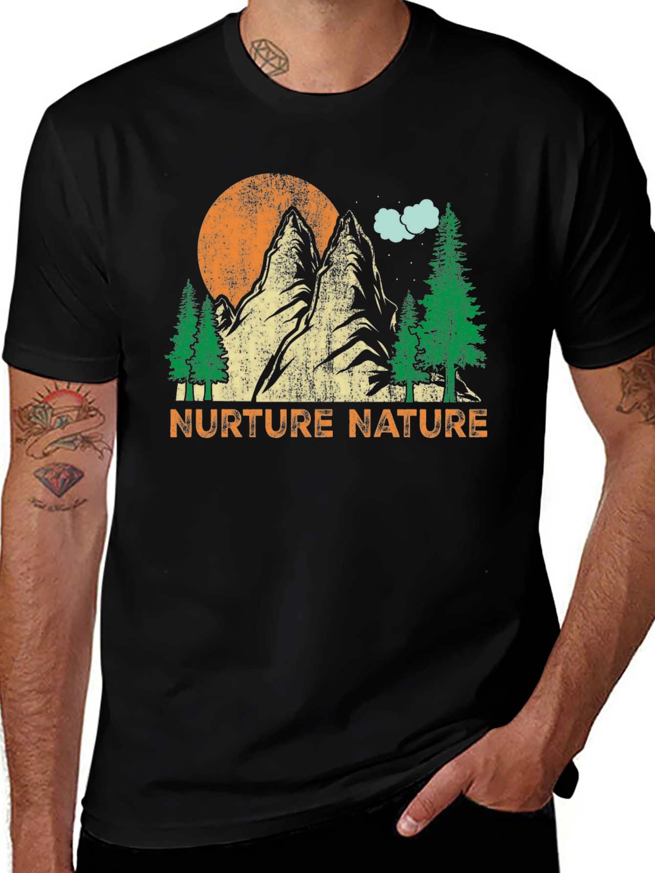 Variant 18 of Nurture Nature Graphic Tee