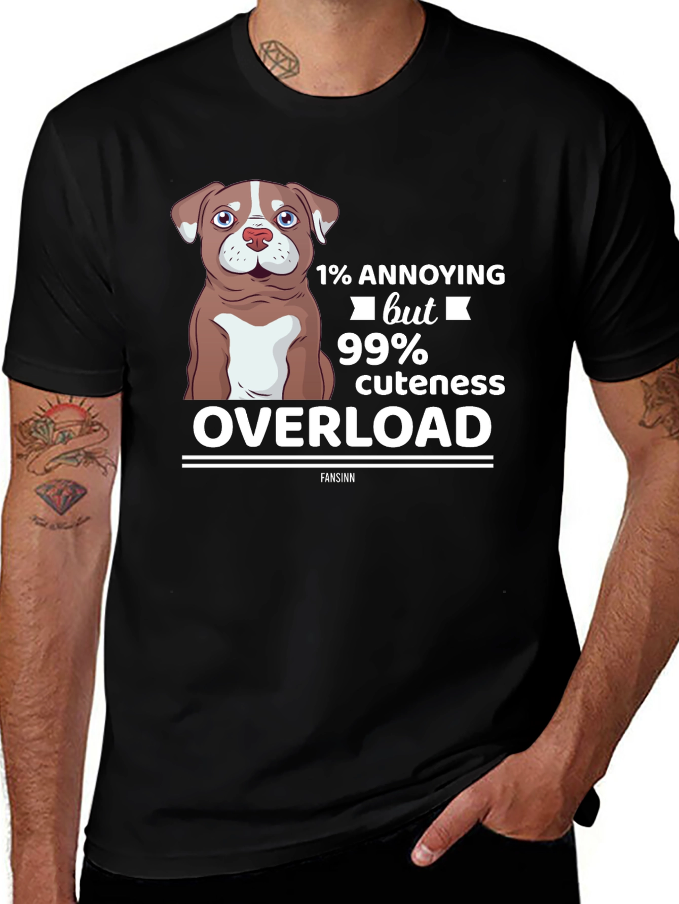 Variant 24 of Annoying but Cute Dog Lover T-Shirt