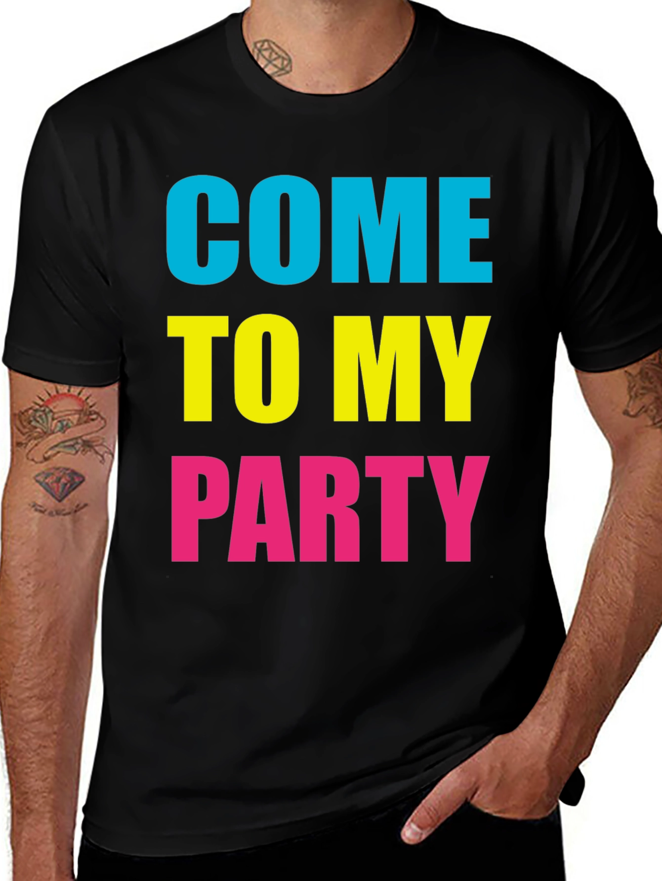 Variant 23 of Come to My Party T-Shirt