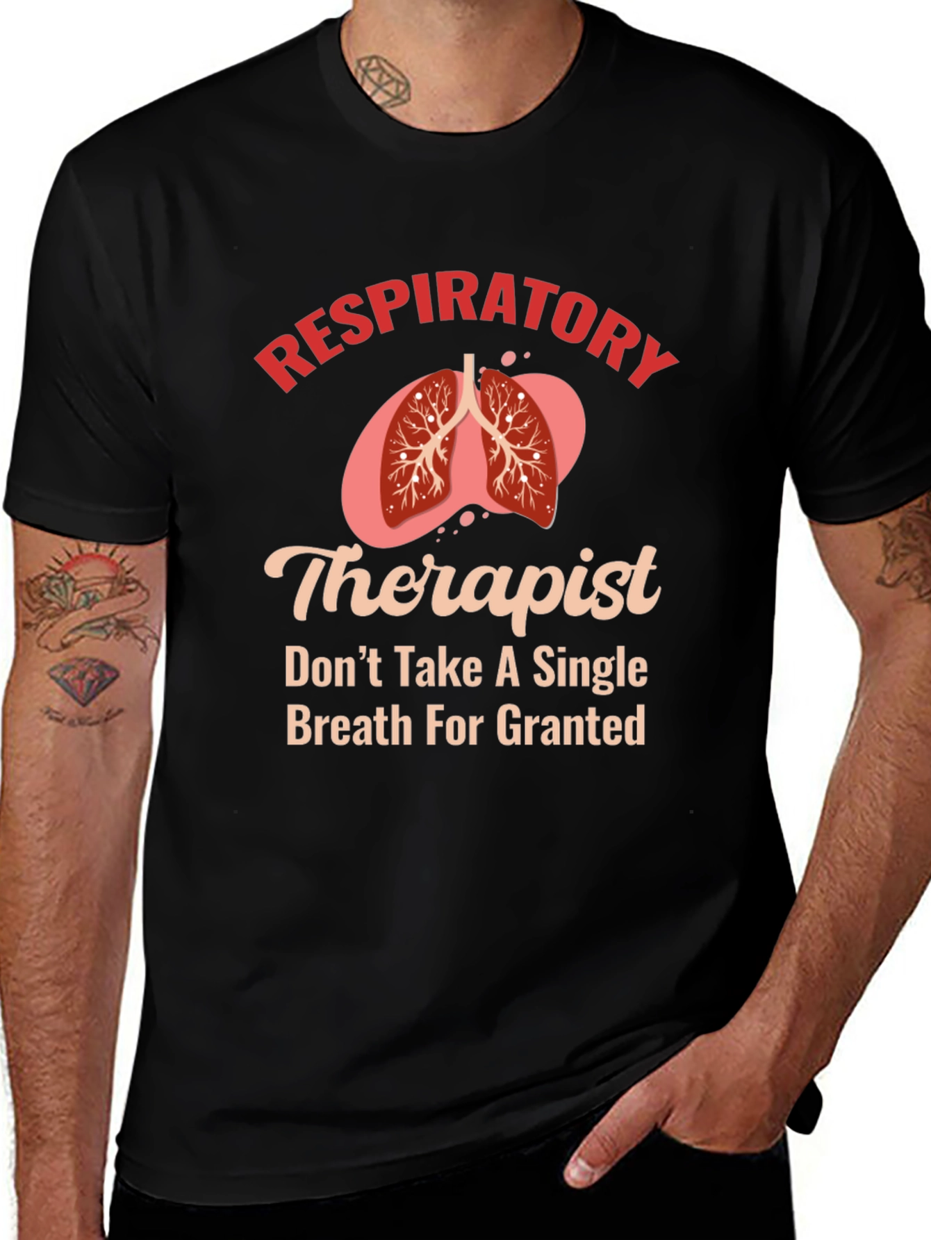 Respiratory Therapist Graphic T-Shirt