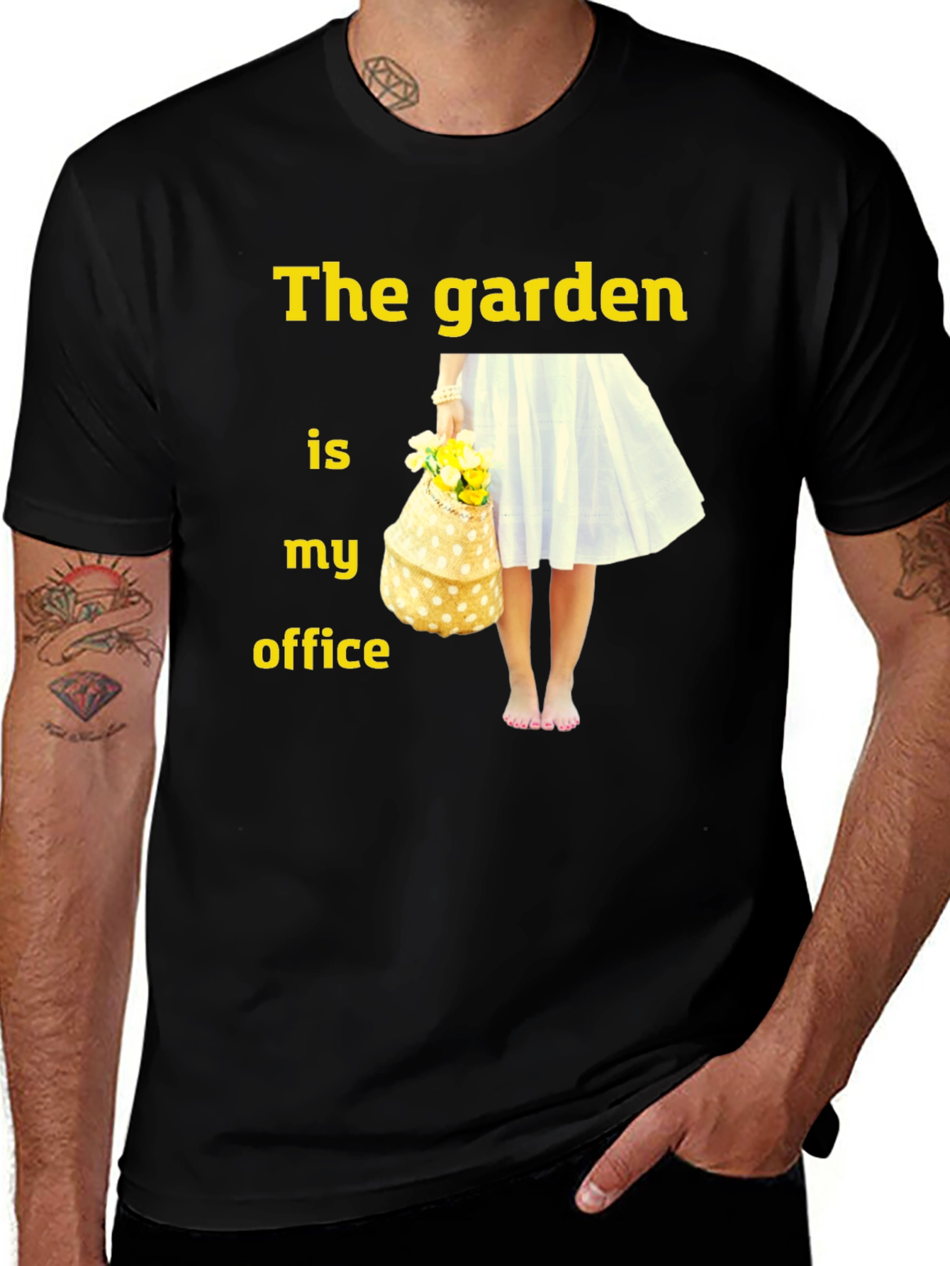 Garden Office T-Shirt, Gardening Tee