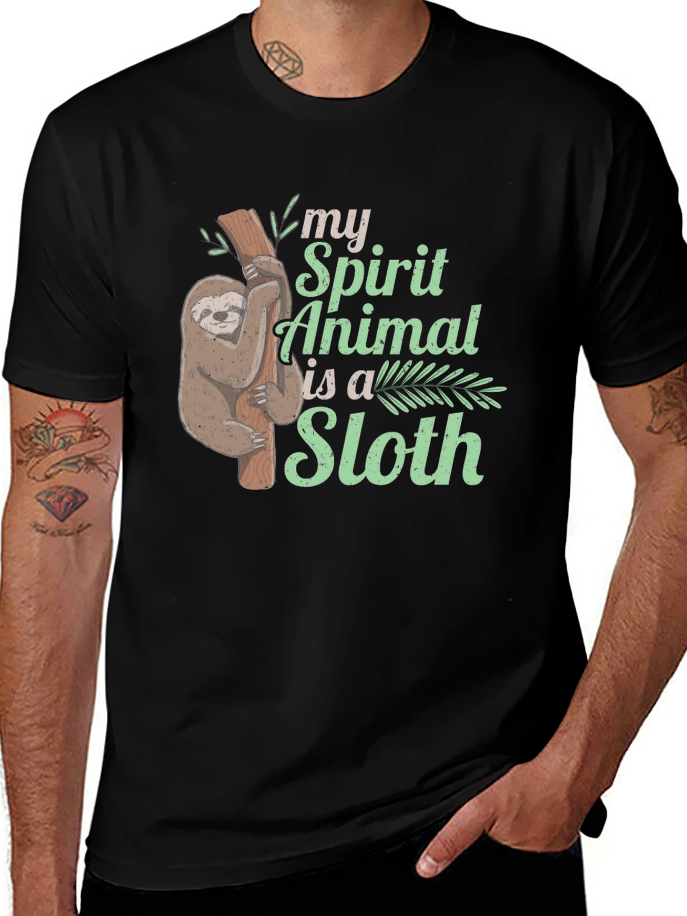 Variant 11 of My Spirit Animal is a Sloth T-Shirt