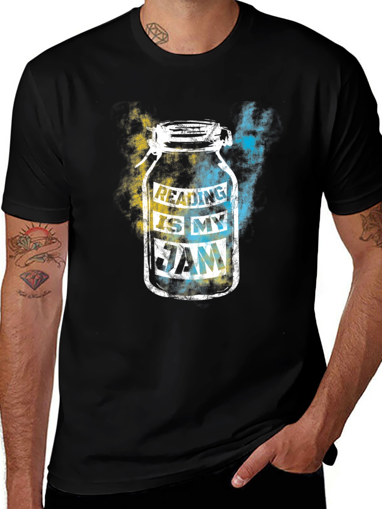 Variant 3 of Reading is My Jam T-Shirt - Book Lover Tee