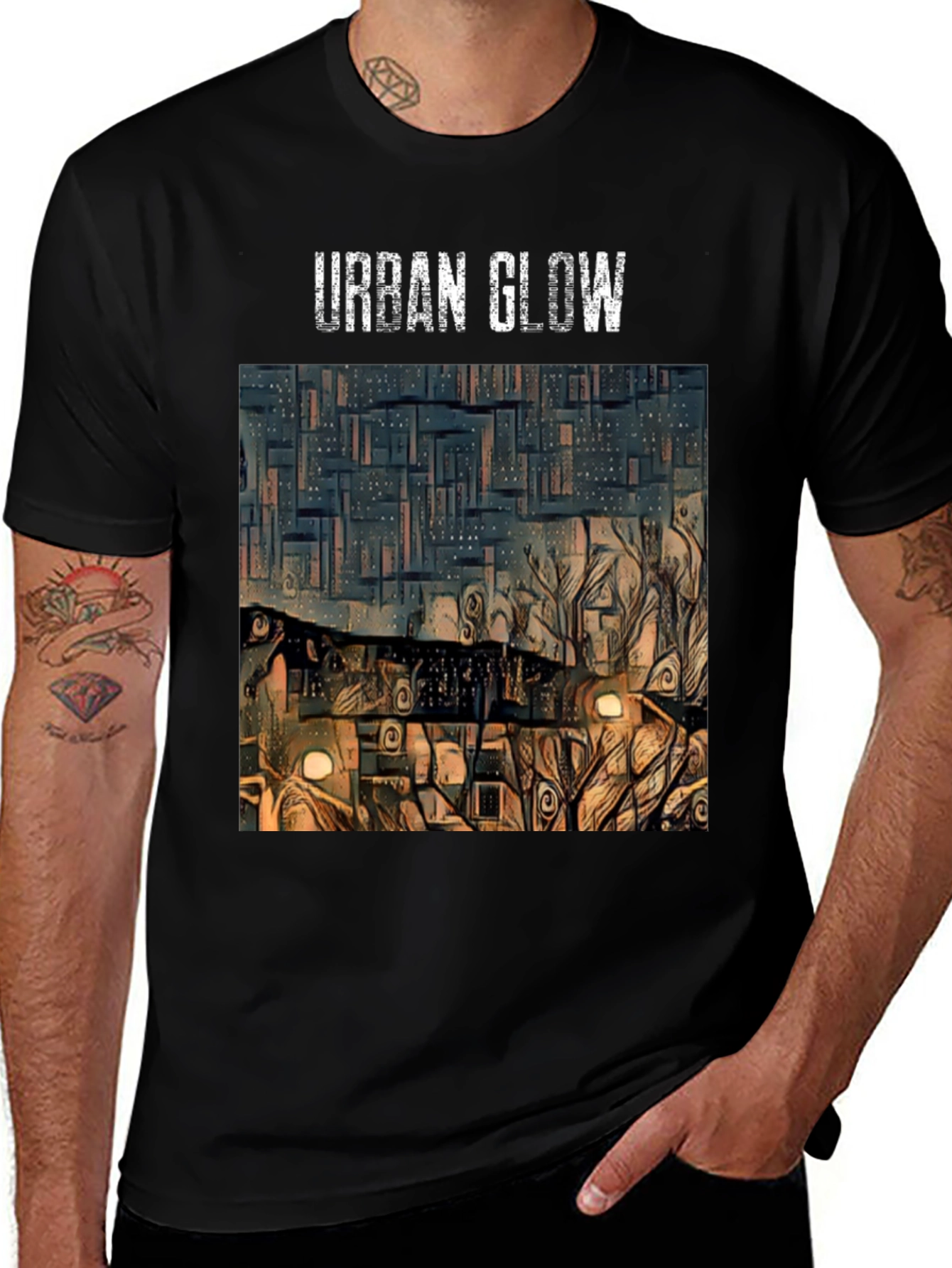 Urban Glow Graphic Tee