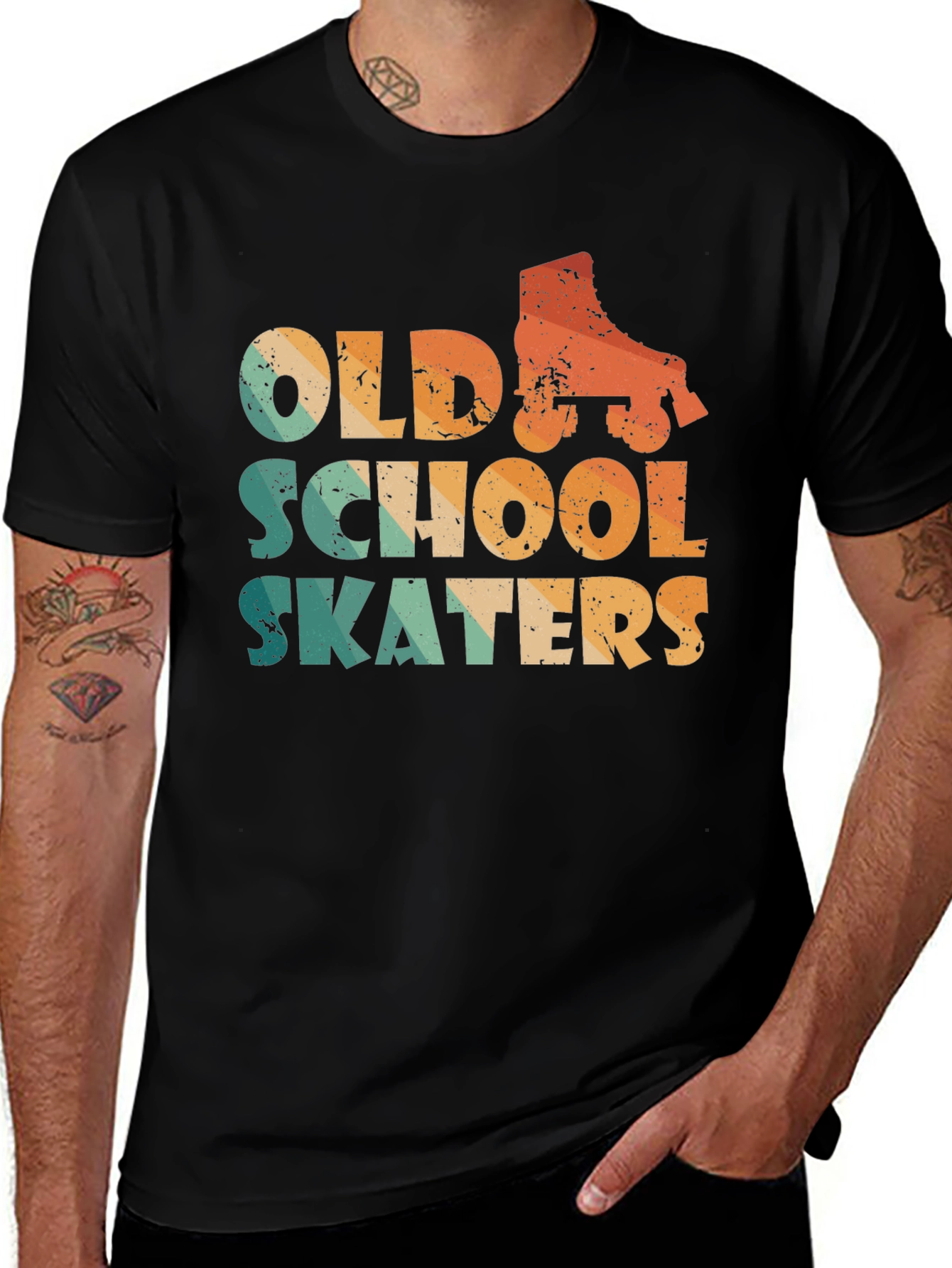 Variant 11 of Vintage Old School Skaters T-Shirt