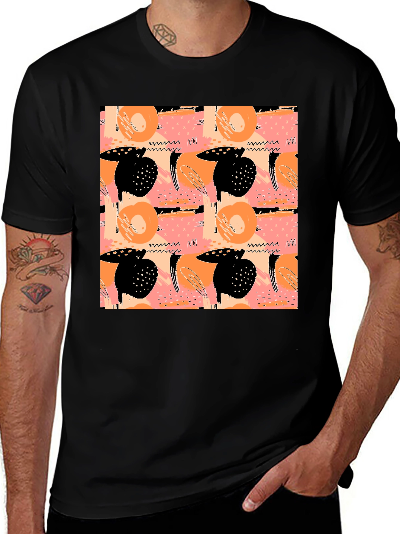 Variant 20 of Abstract Graphic Print Tee