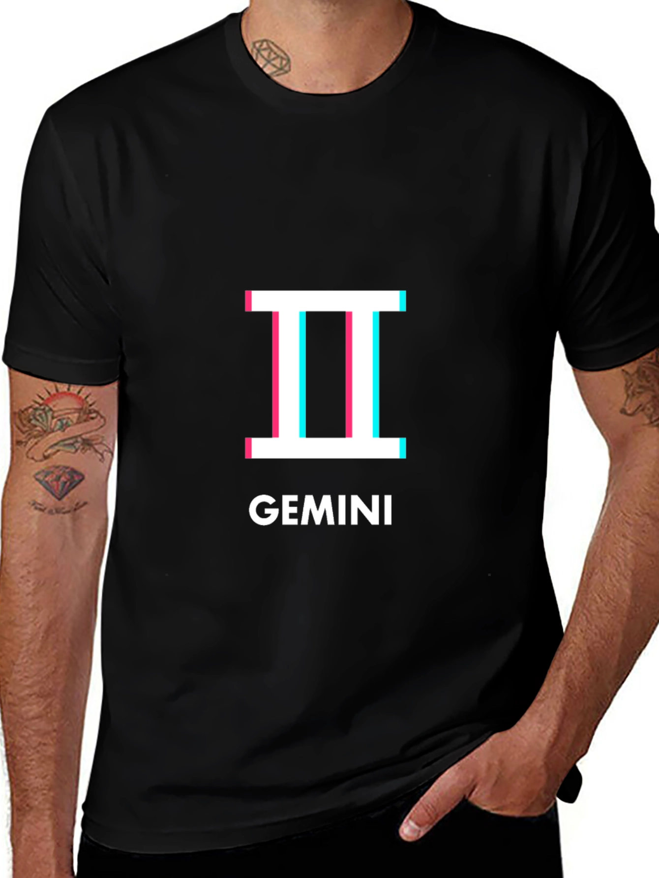 Gemini Zodiac Sign T-Shirt