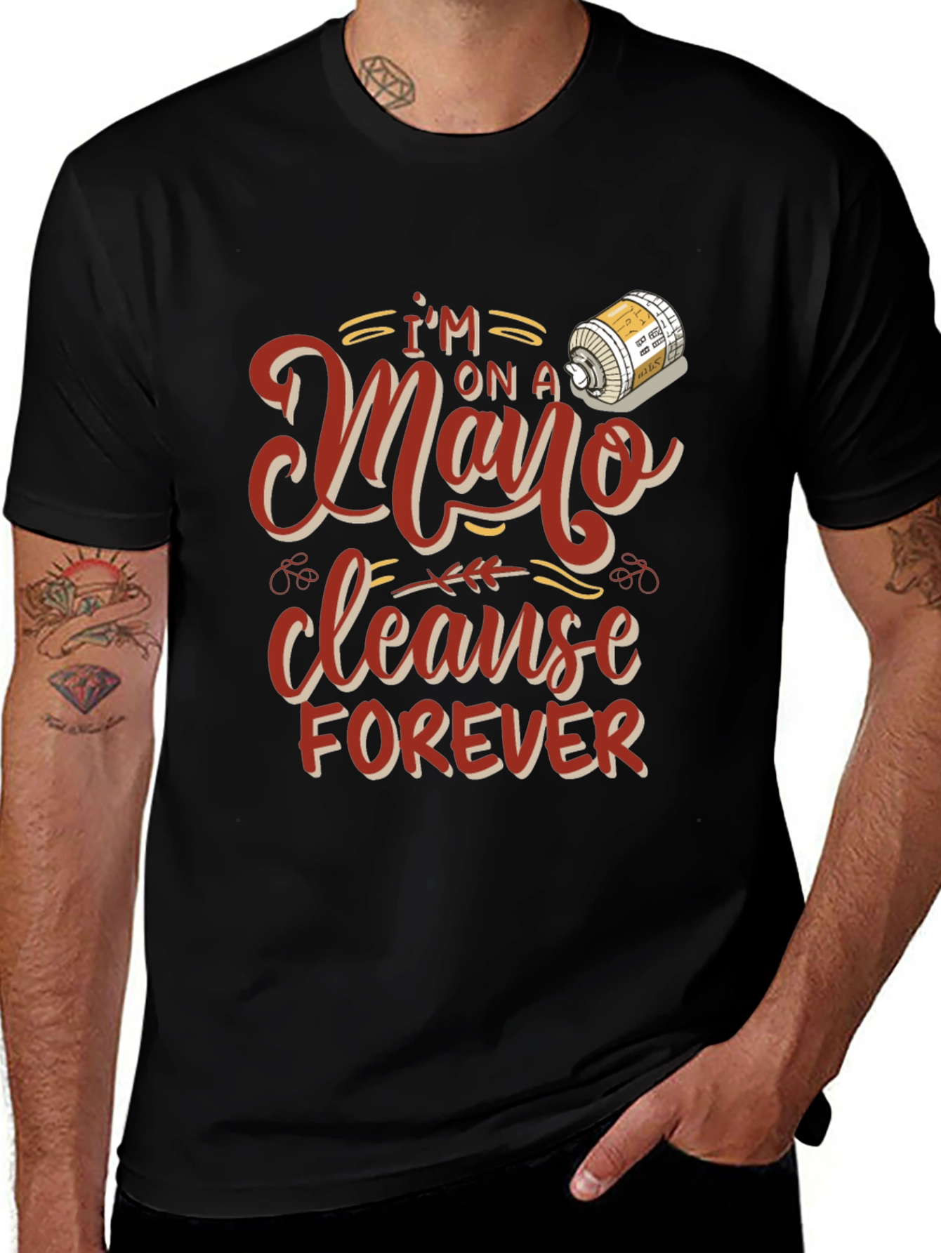 Variant 22 of Mayo Cleanse Forever Graphic Tee