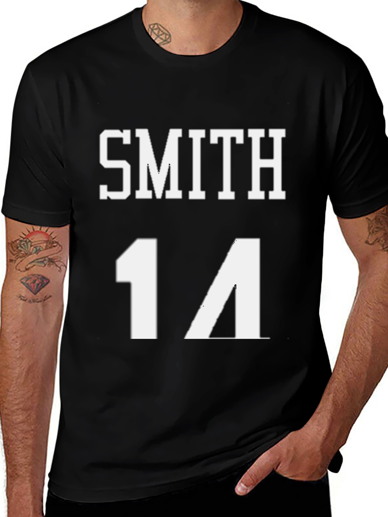 Variant 5 of Smith 14 Black T-Shirt