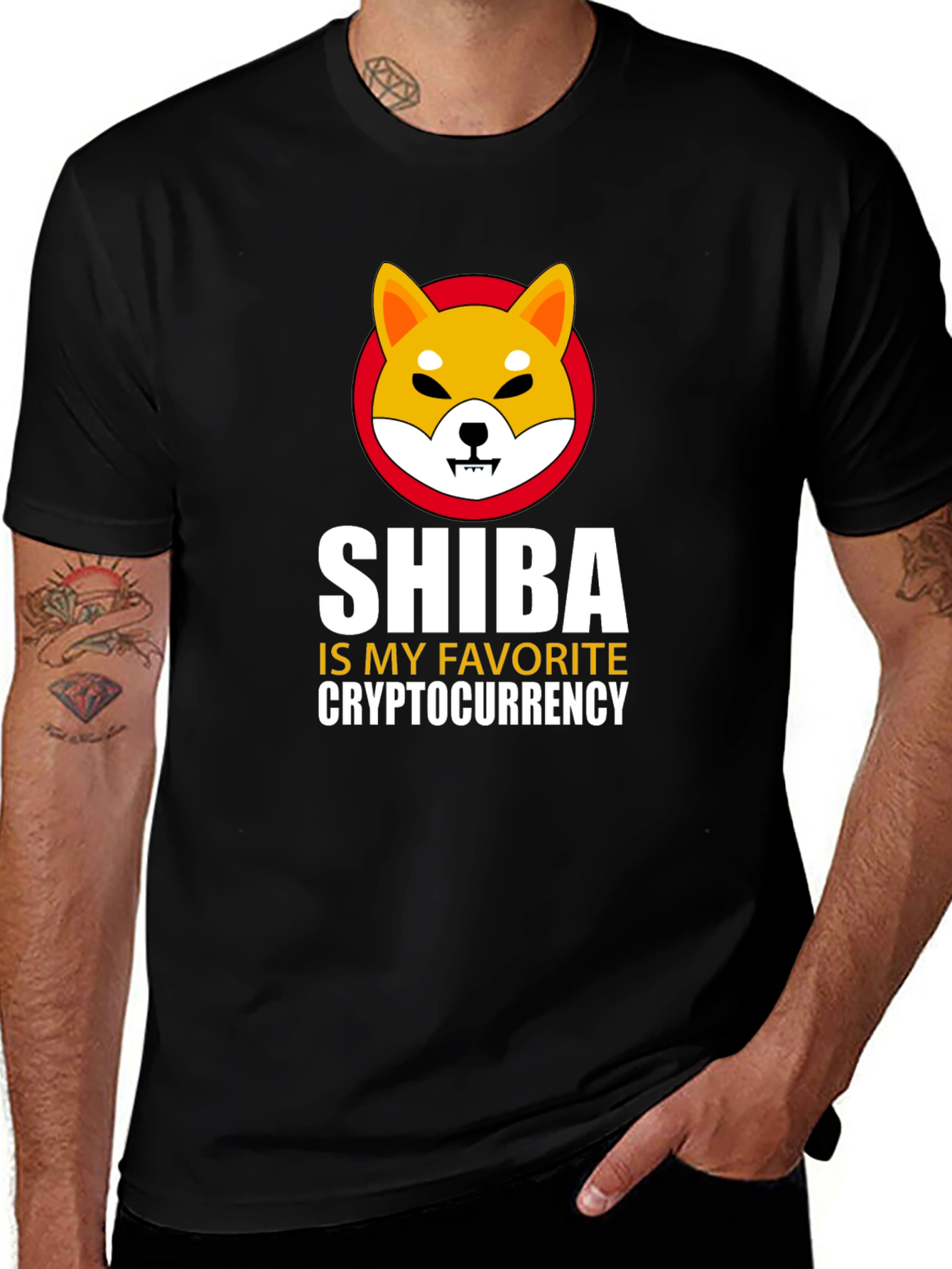 Shiba Cryptocurrency Graphic Tee