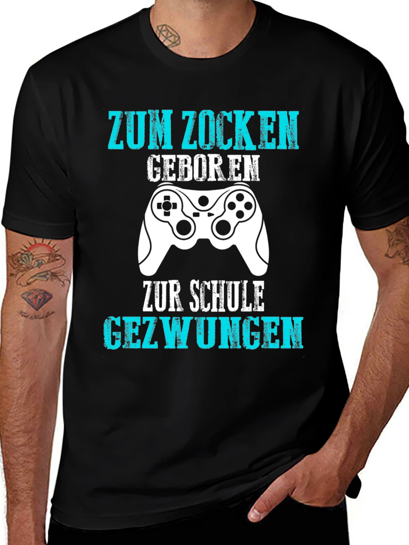 Variant 22 of Born to Game T-Shirt - Gamer Tee