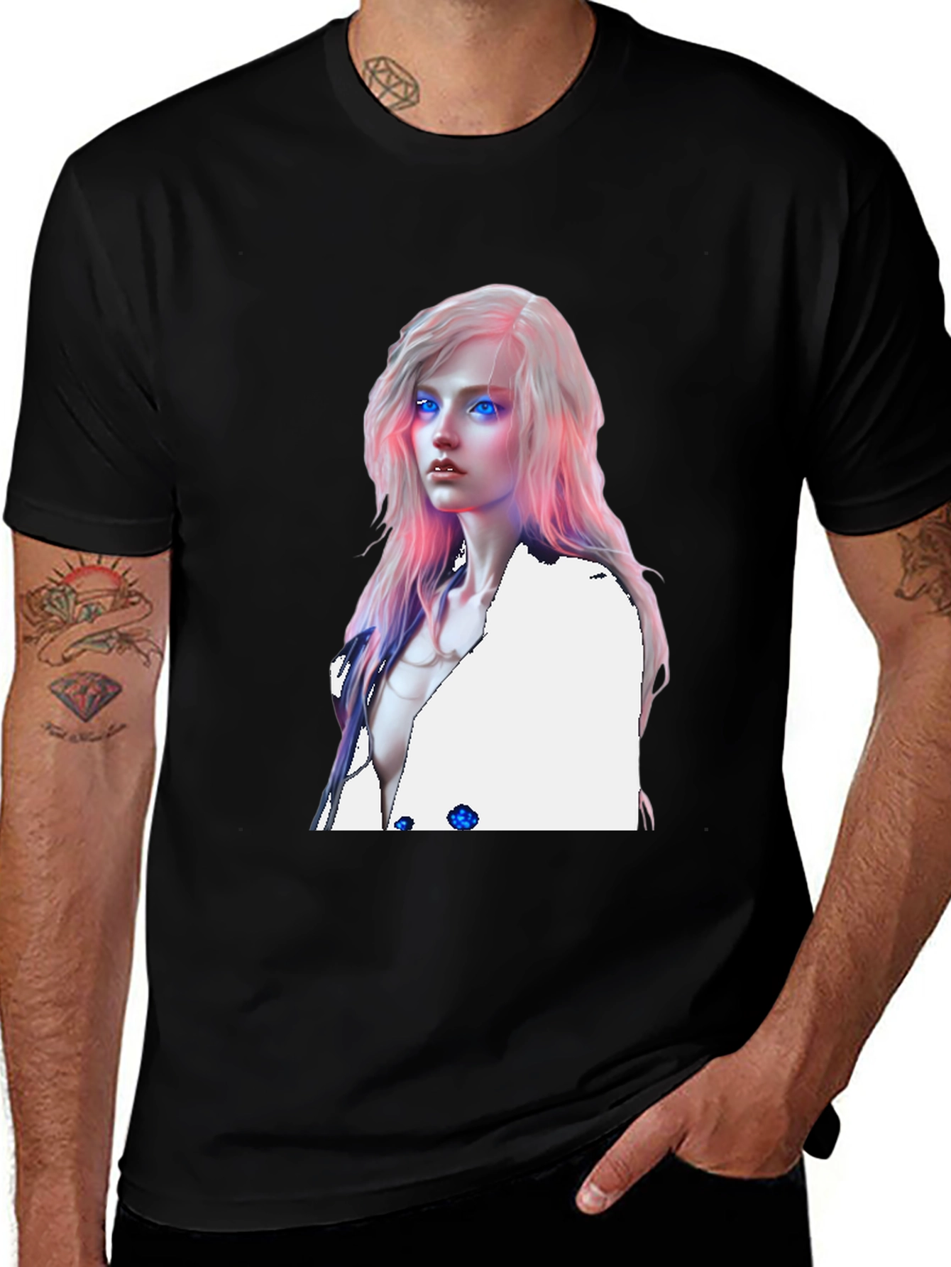 Variant 13 of Fantasy Portrait T-Shirt