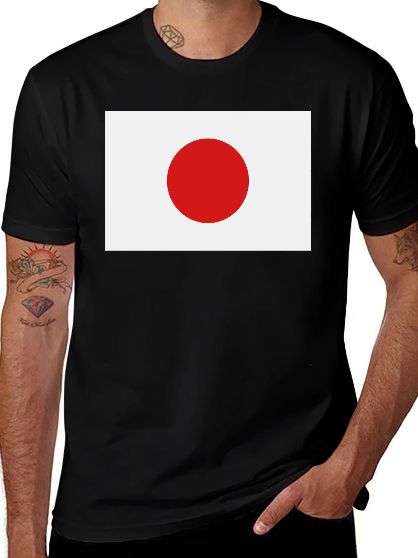 Japanese Flag T-Shirt - Soft Cotton Tee