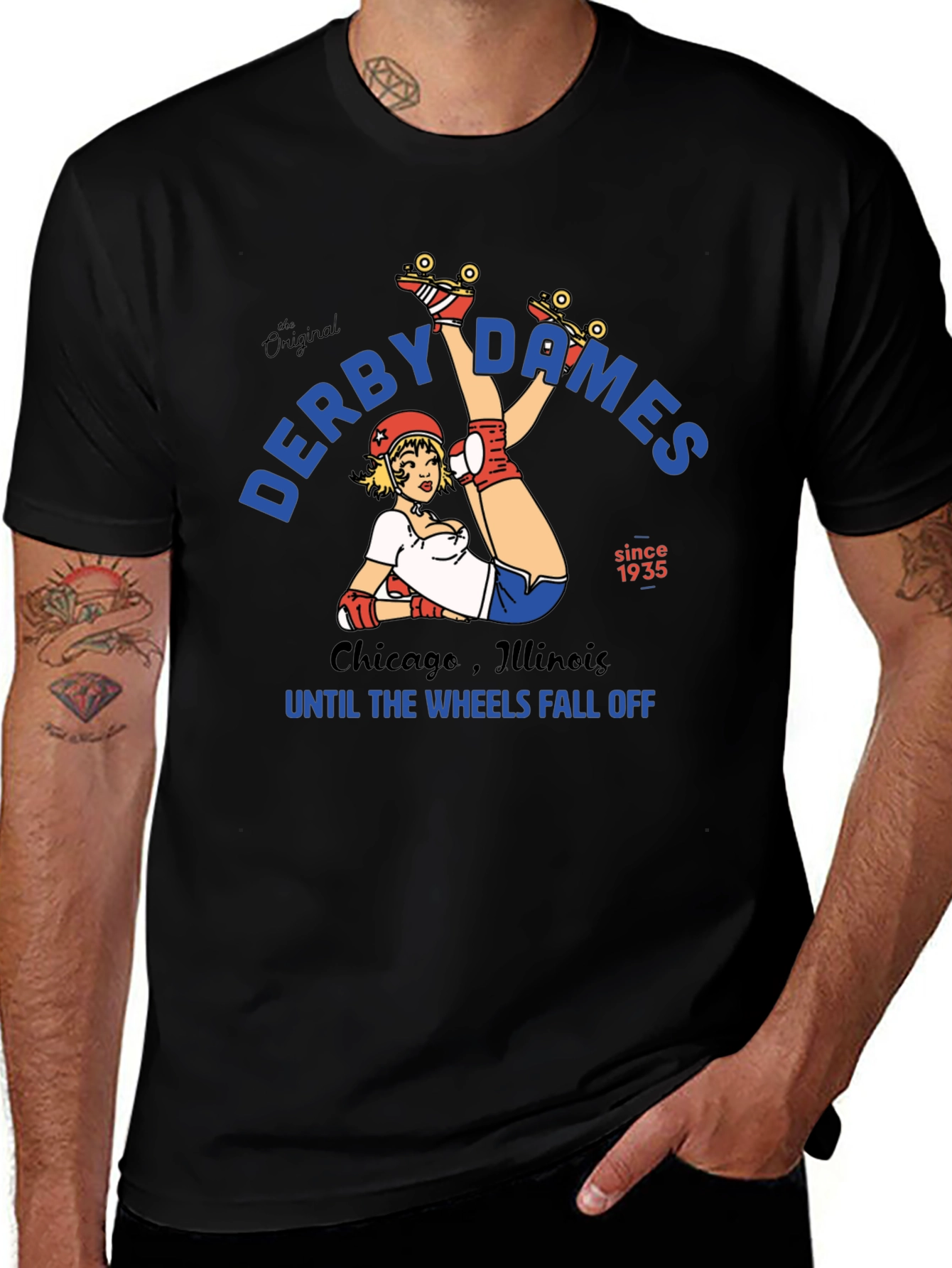 Variant 30 of Derby Dames Roller Derby T-Shirt