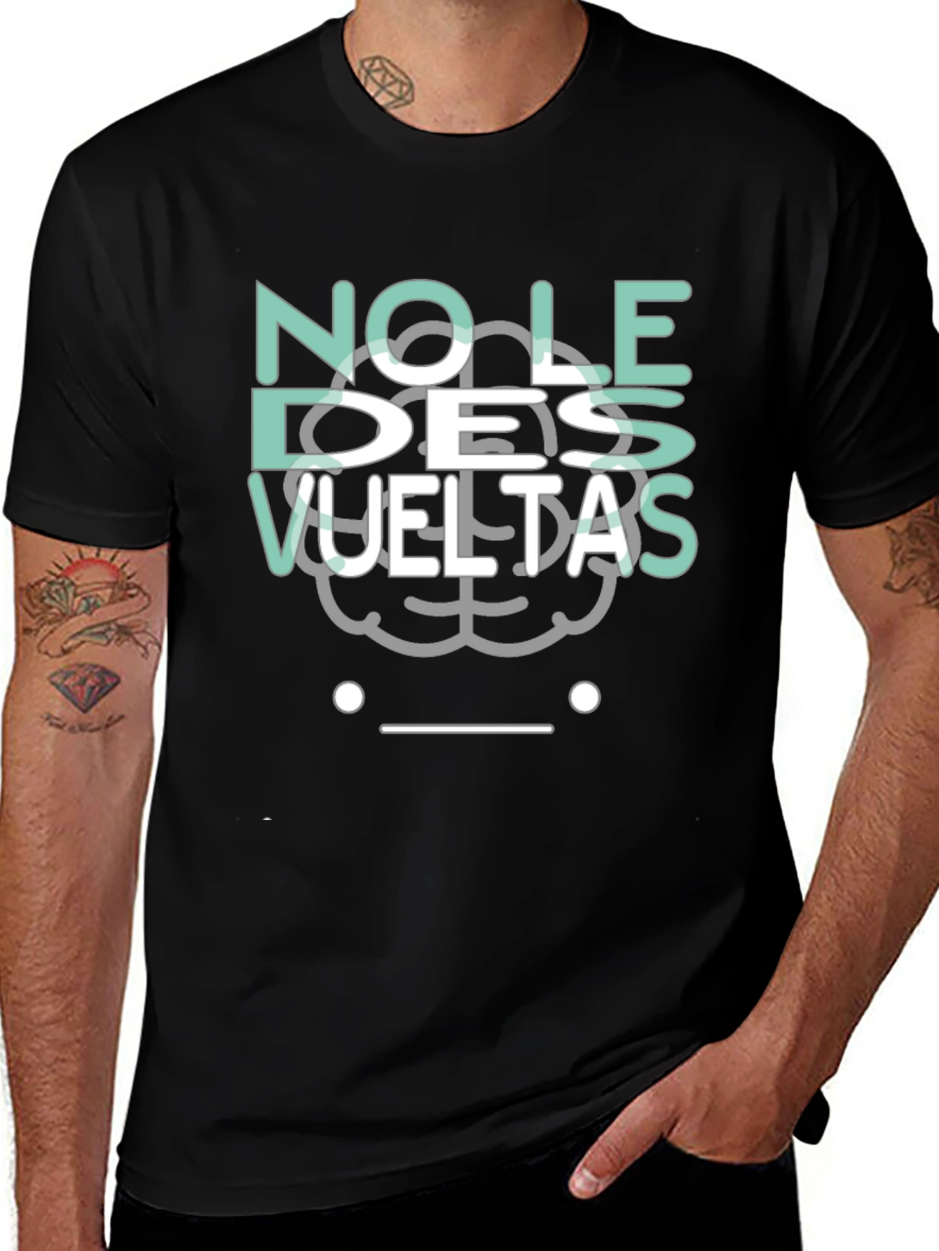 Variant 25 of No Le Des Vueltas Graphic Tee