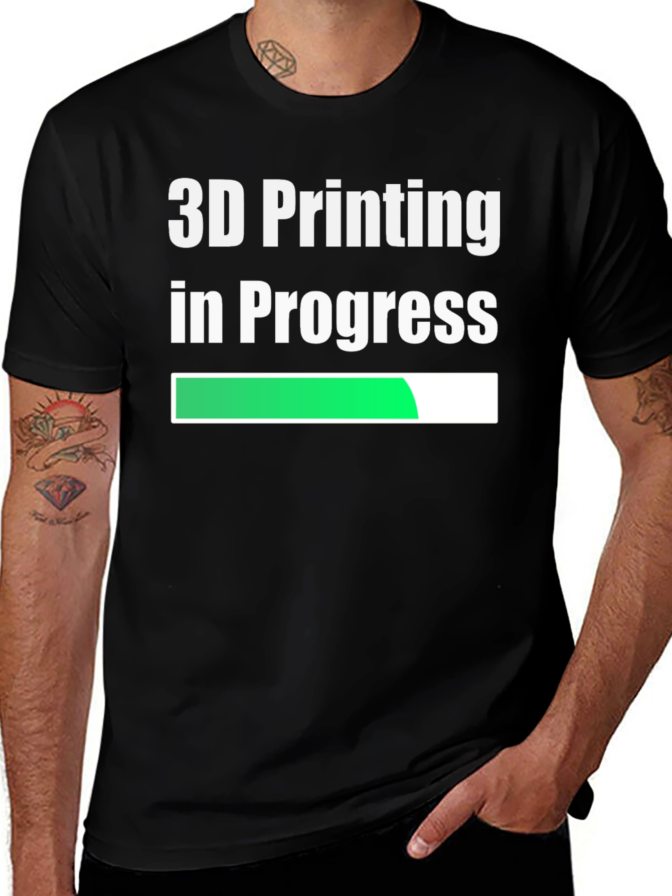 3D Printing In Progress - Funny T-Shirt