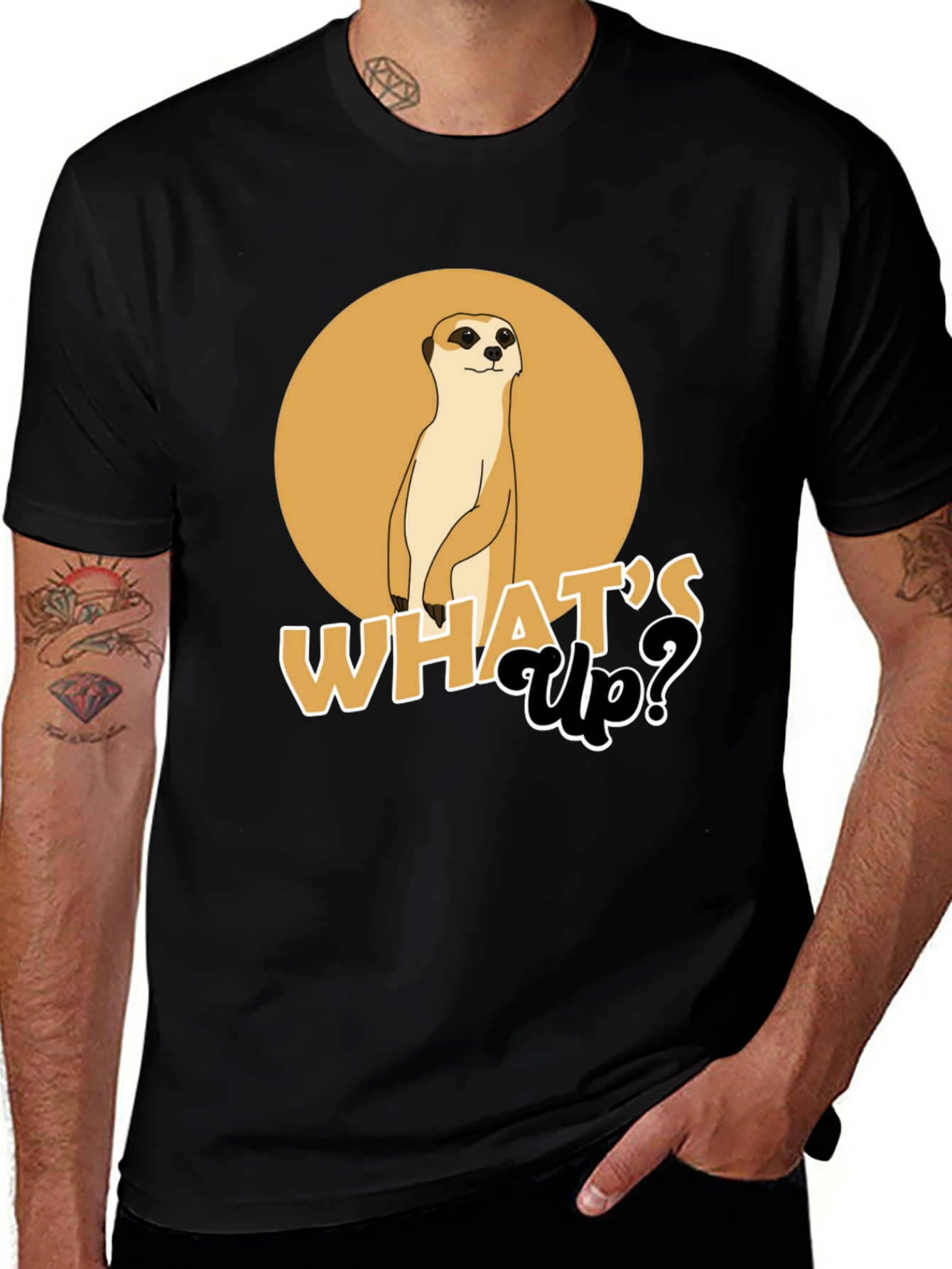 Variant 30 of What's Up Meerkat Graphic T-Shirt
