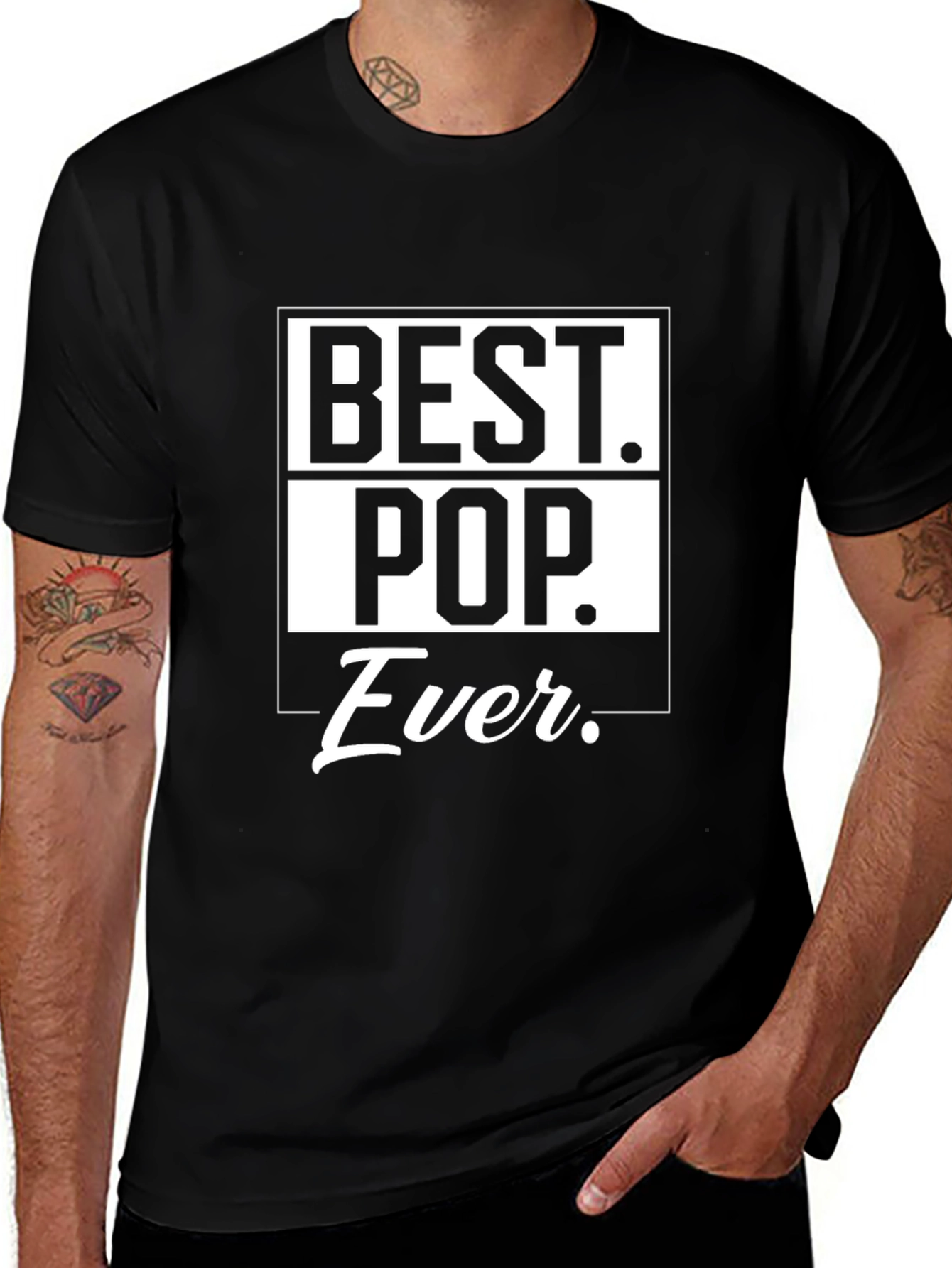 Variant 14 of Best Pop Ever Black Graphic Tee