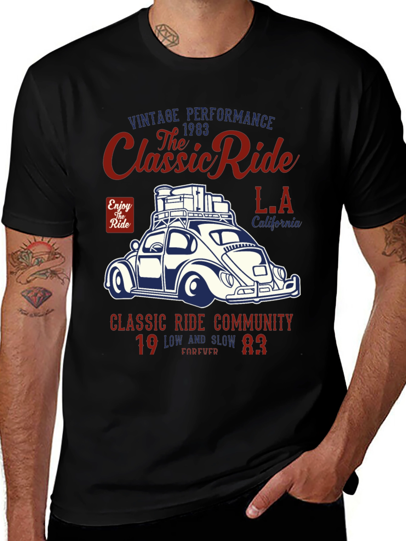 Variant 11 of Classic Ride Graphic T-Shirt