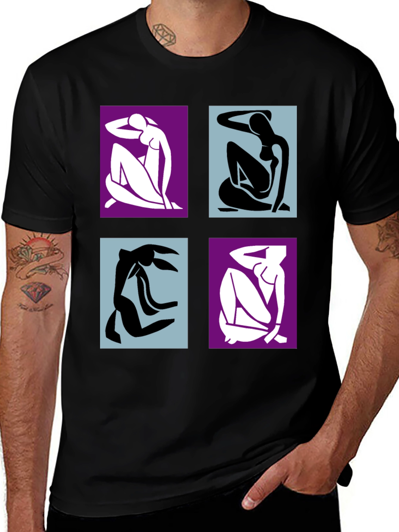 Variant 16 of Abstract Art Tee - Stylish Graphic T-Shirt