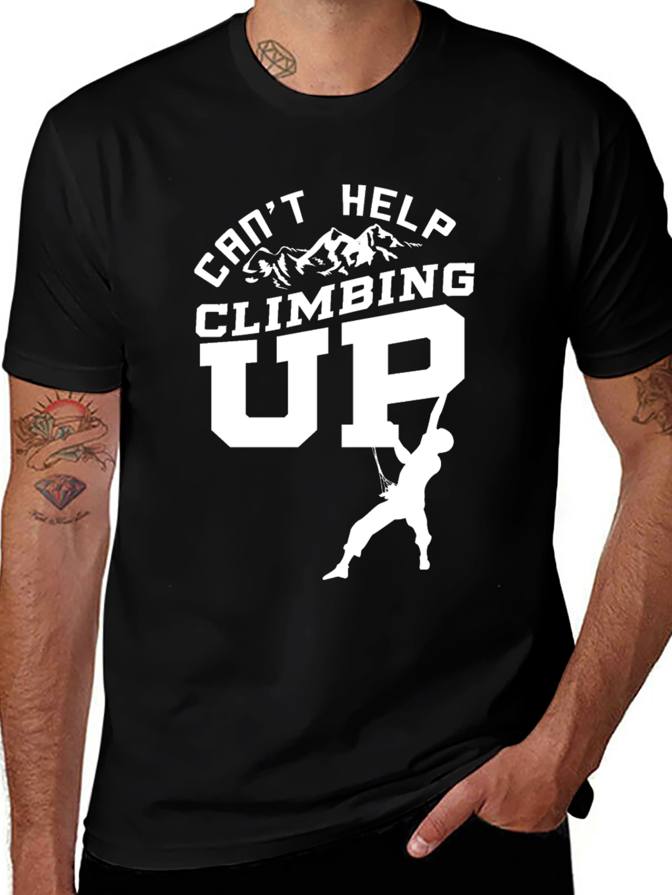 Variant 9 of Can't Help Climbing Up T-Shirt