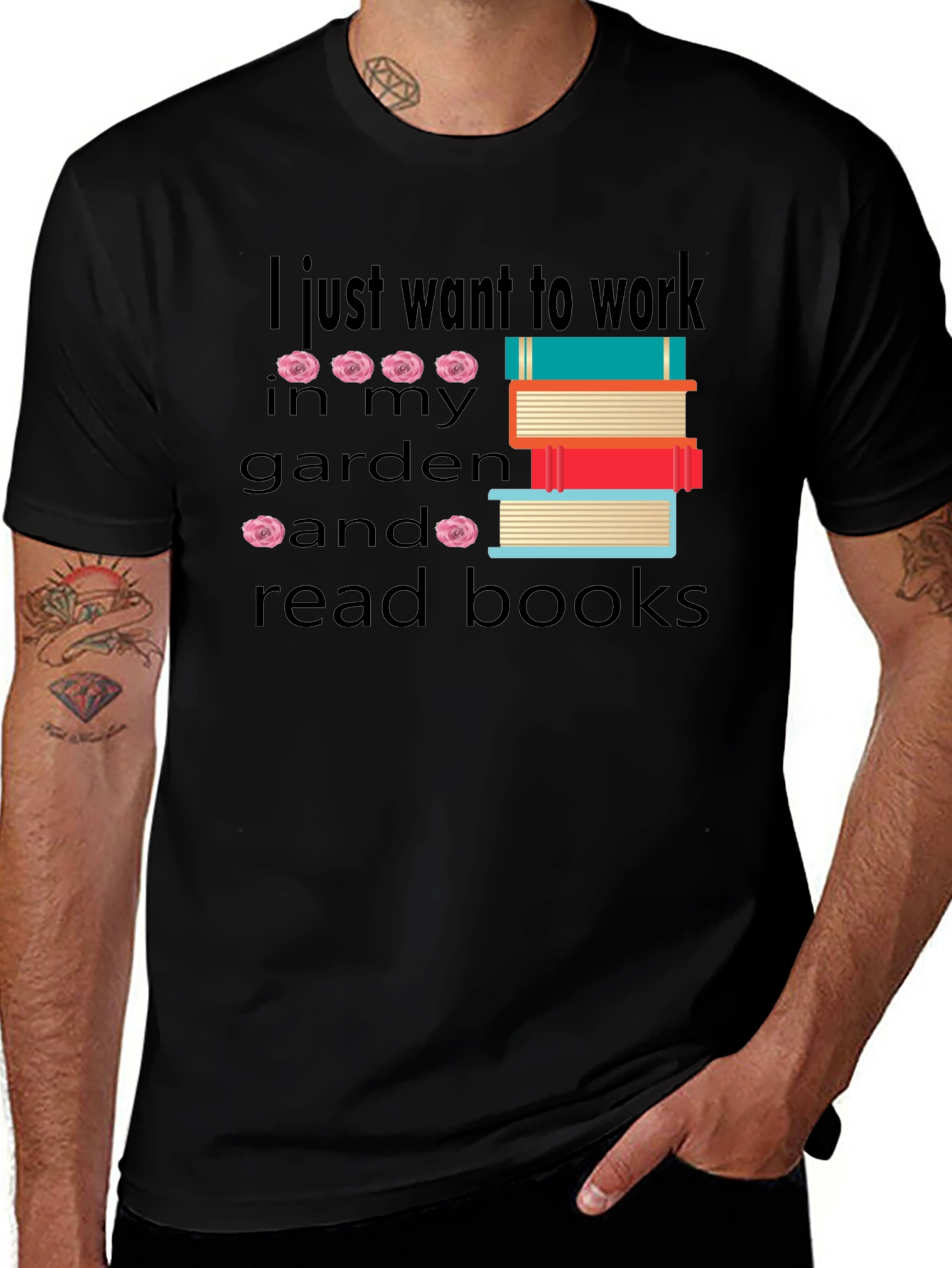 Variant 17 of Gardening & Reading Lover T-Shirt