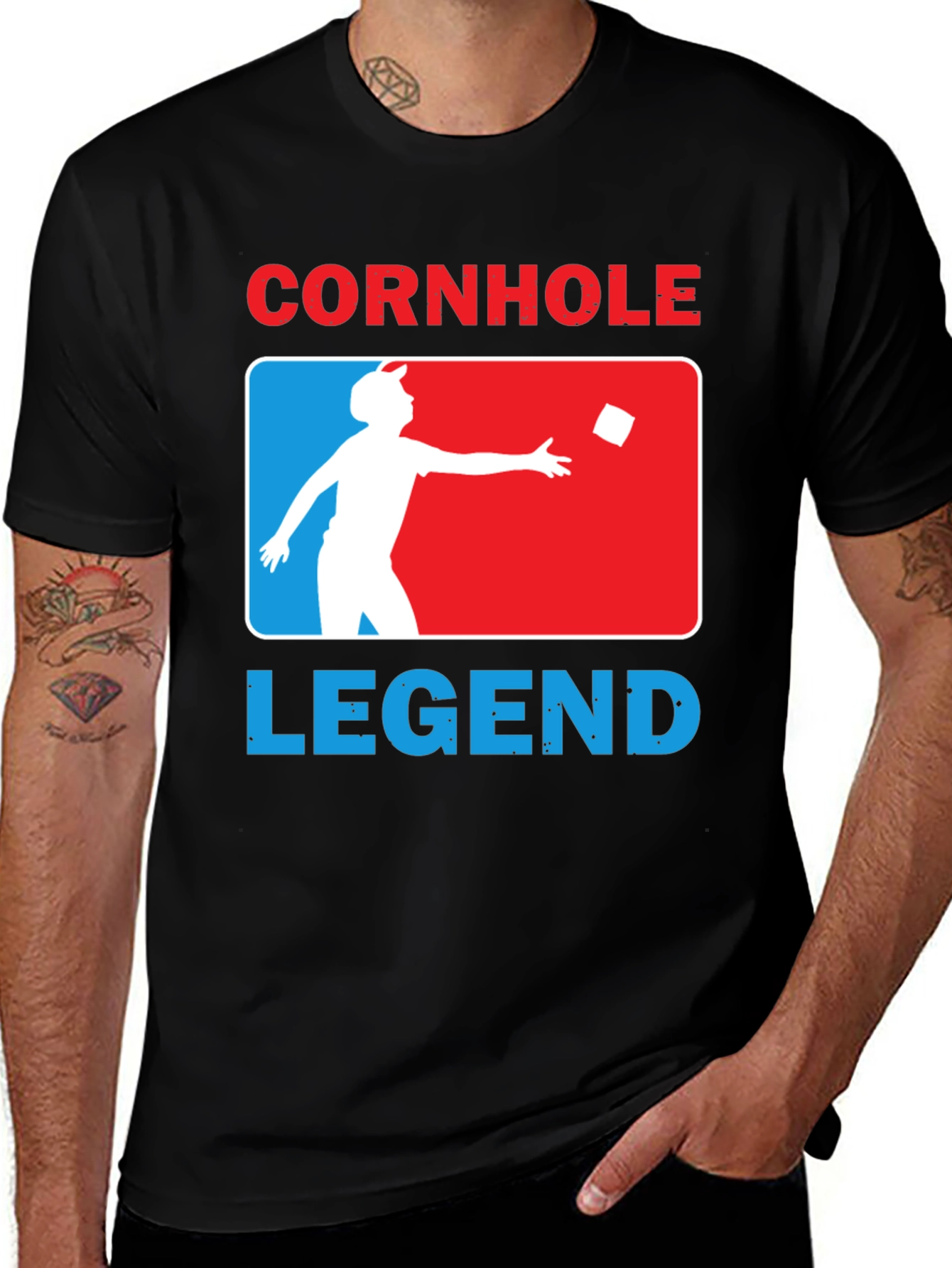 Variant 24 of Cornhole Legend Graphic T-Shirt