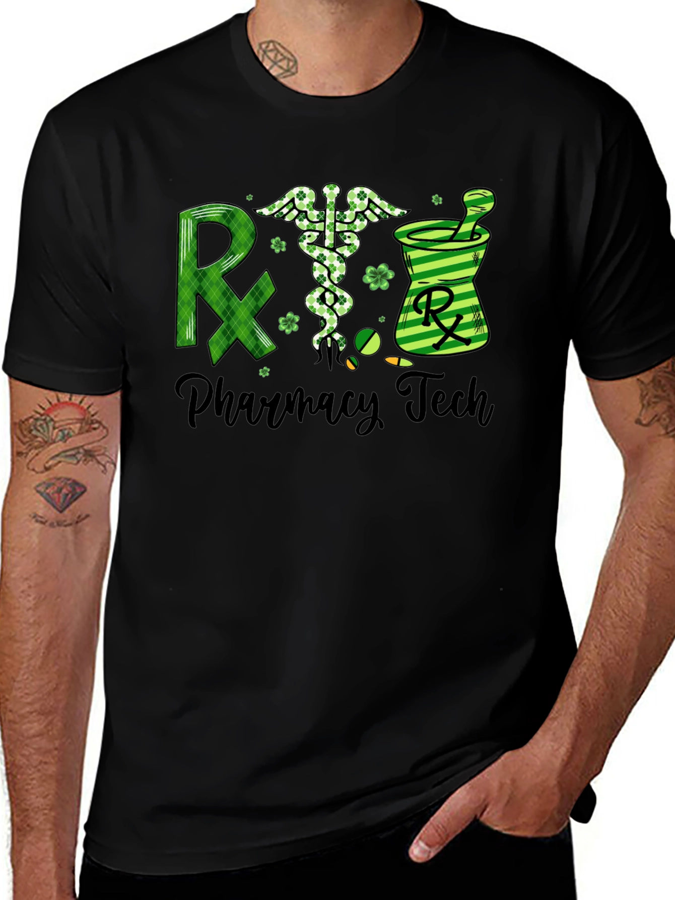 Pharmacy Tech St. Patrick's Day T-Shirt