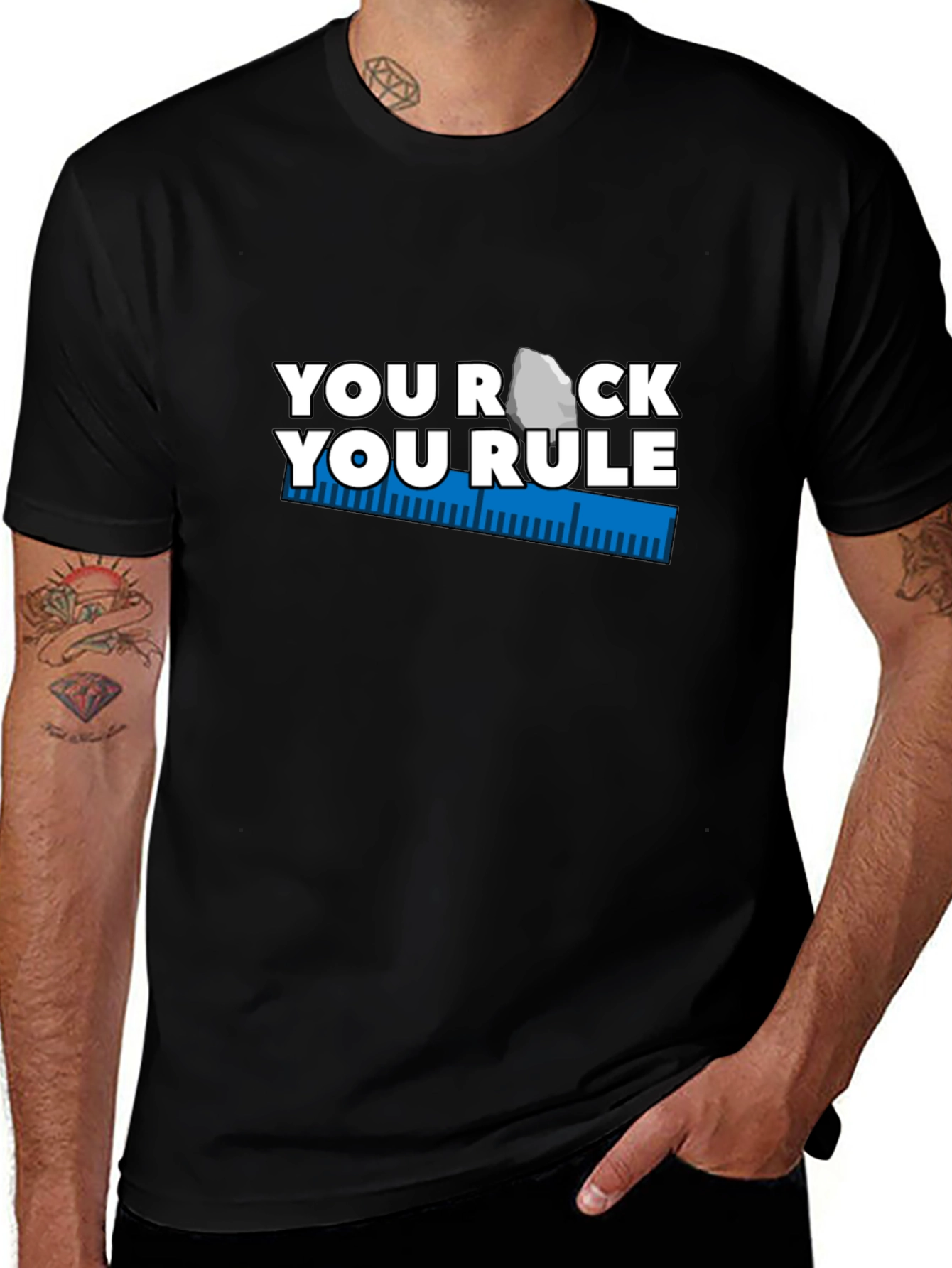 Variant 6 of You Rock You Rule Graphic Tee