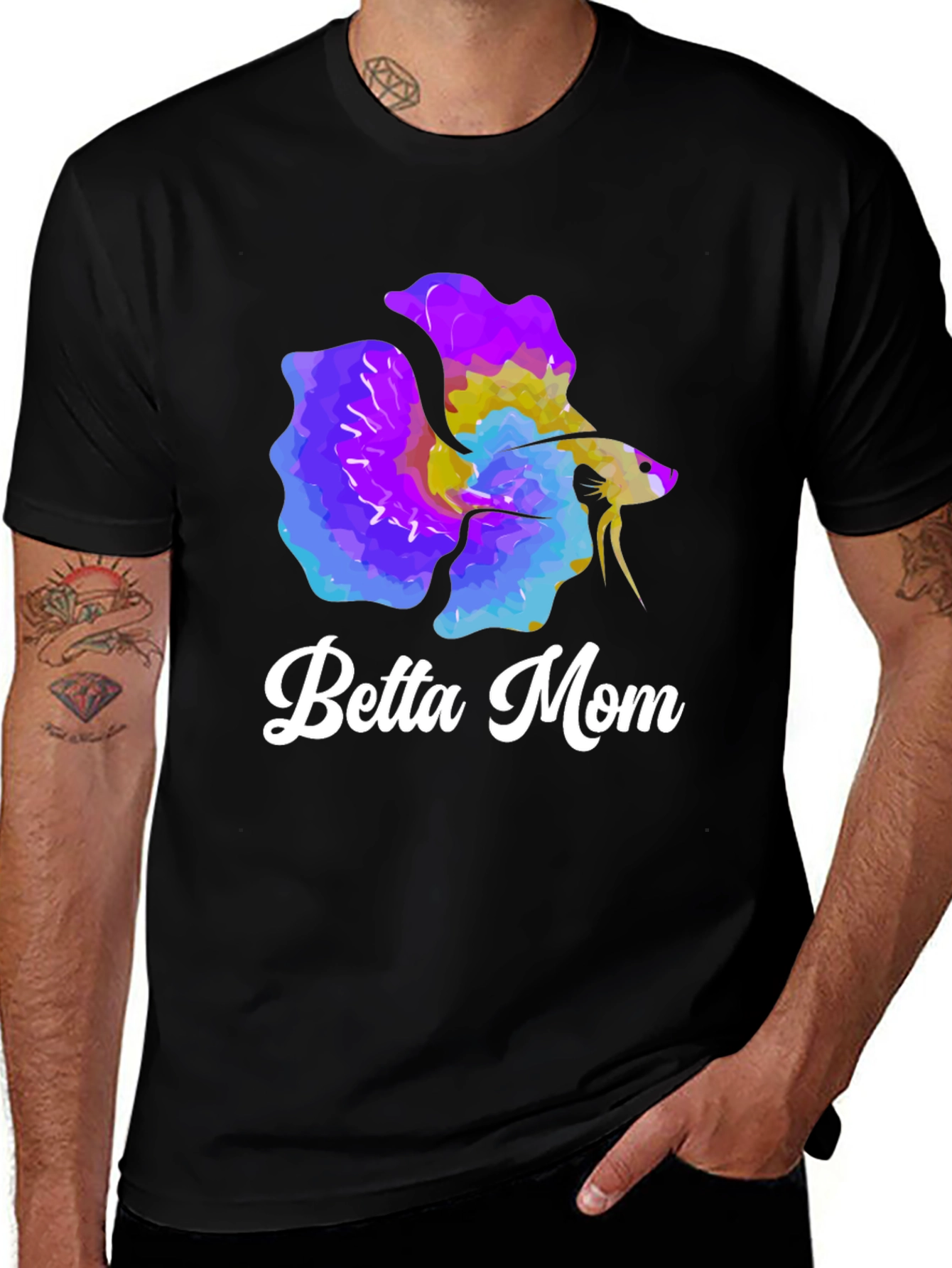 Betta Mom Graphic T-Shirt