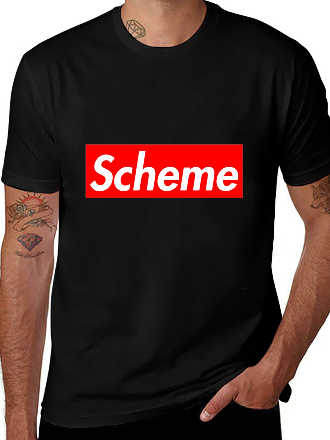 Variant 7 of Scheme Graphic Tee - Supreme Style