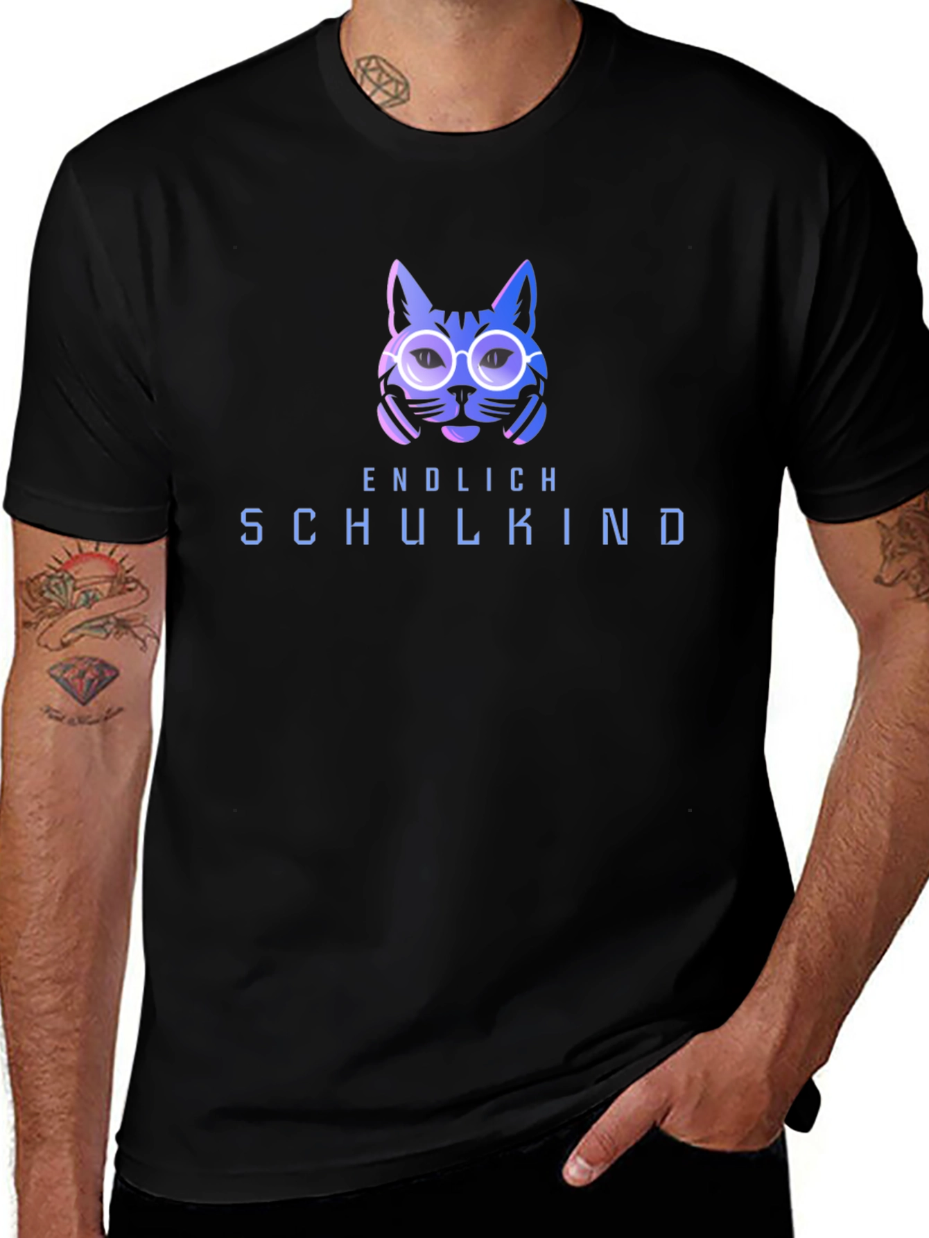 Variant 21 of Endlich Schulkind Cat T-Shirt