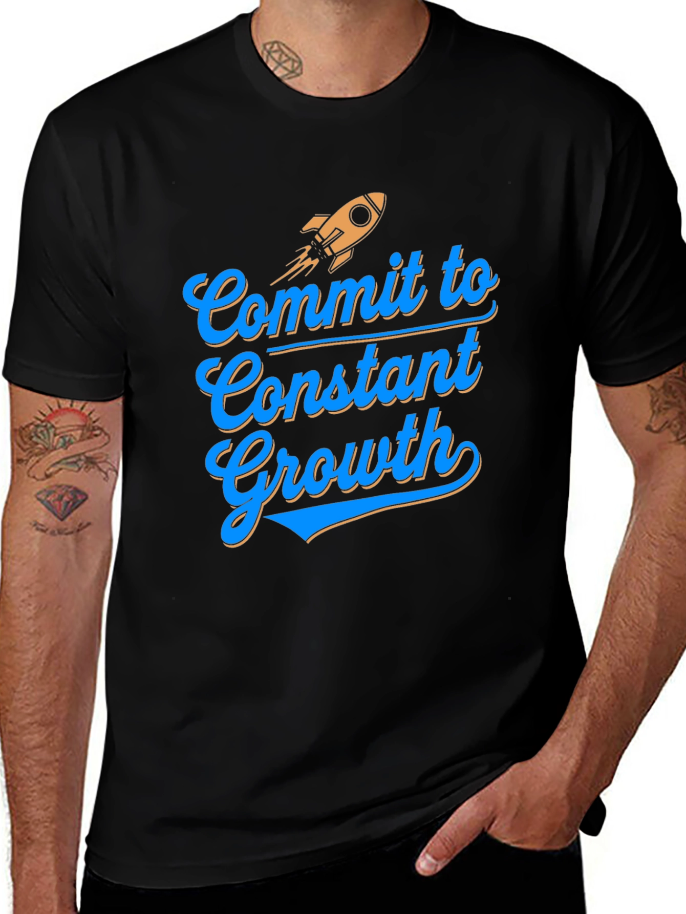 Variant 10 of Commit to Constant Growth T-Shirt