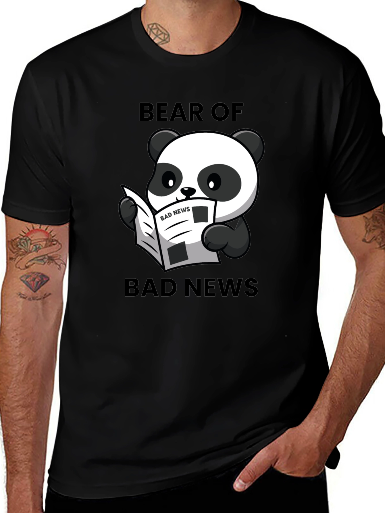 Variant 29 of Bear of Bad News Graphic T-Shirt