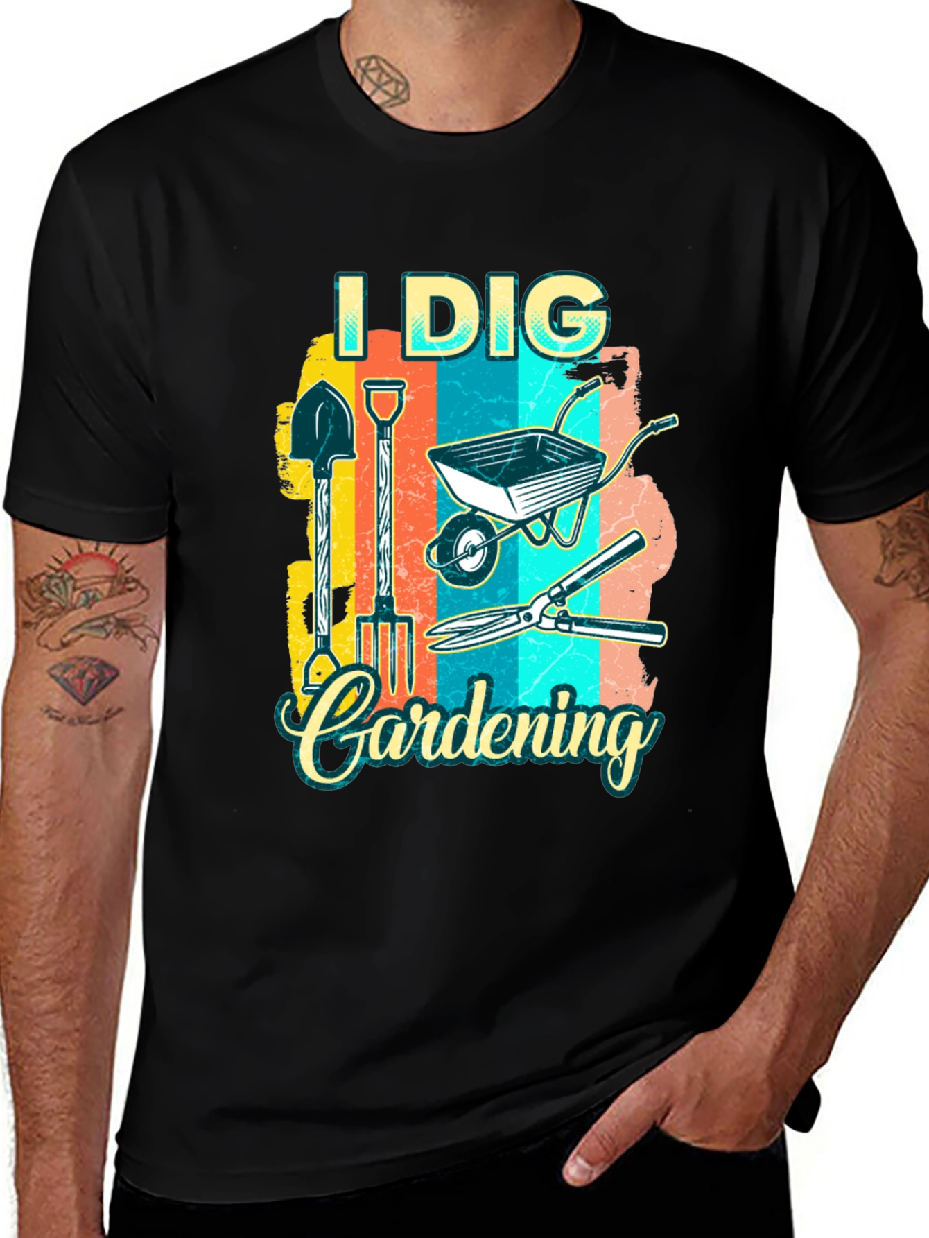 Variant 23 of I Dig Gardening Graphic Tee