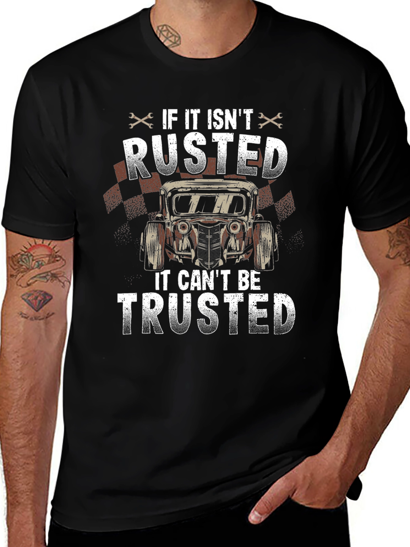Variant 2 of Rusted Car T-Shirt